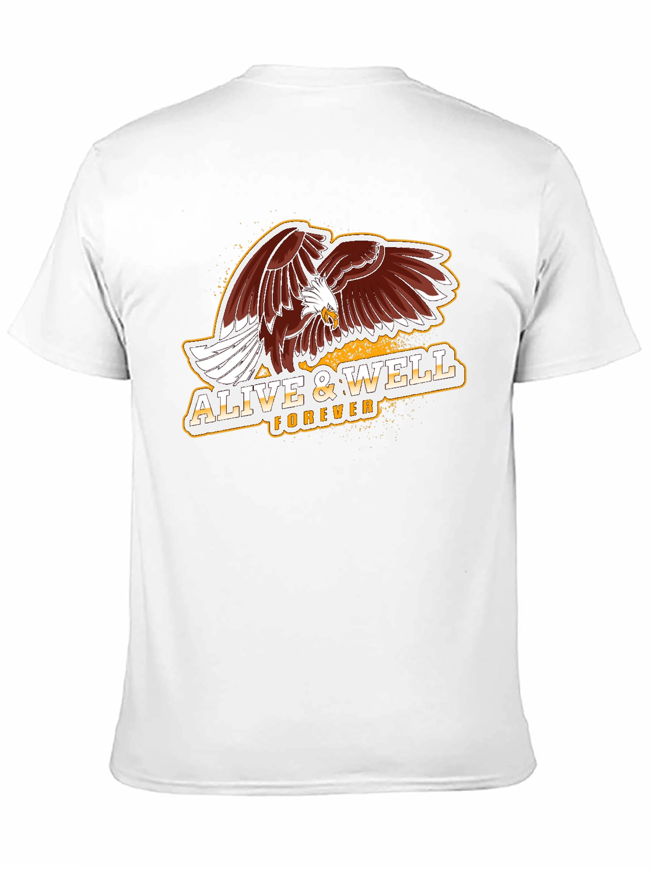 Alive & Well Forever Eagle Graphic T-Shirt