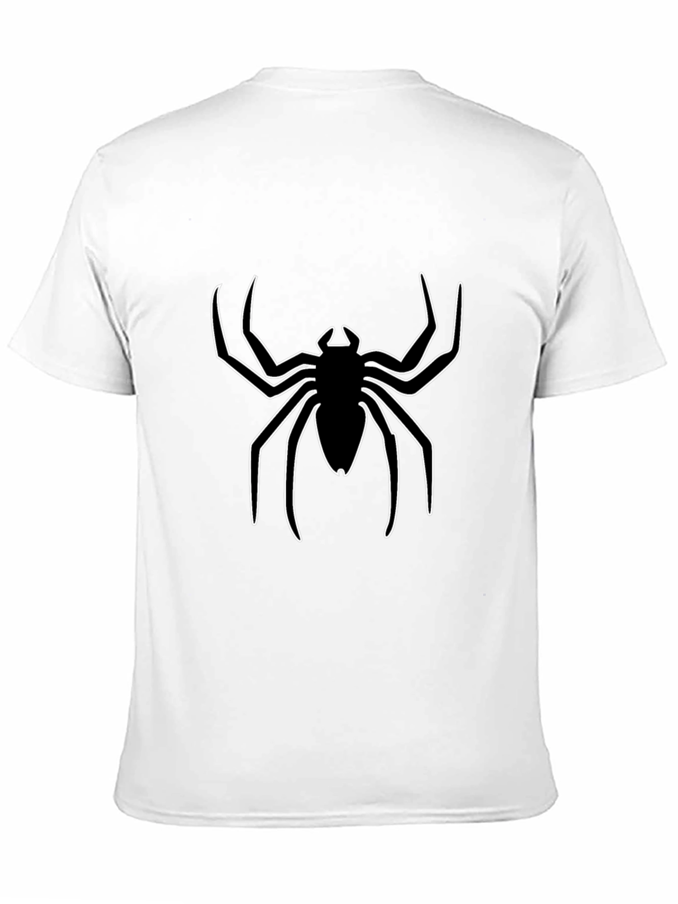 Spider Logo Black T-Shirt - Mens Graphic Tee