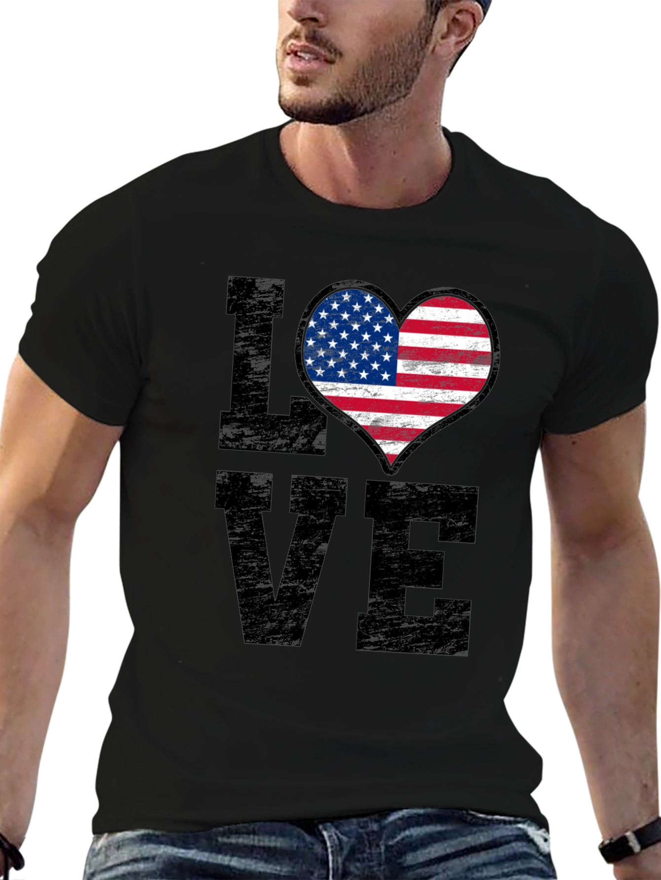 Patriotic Love T-Shirt
