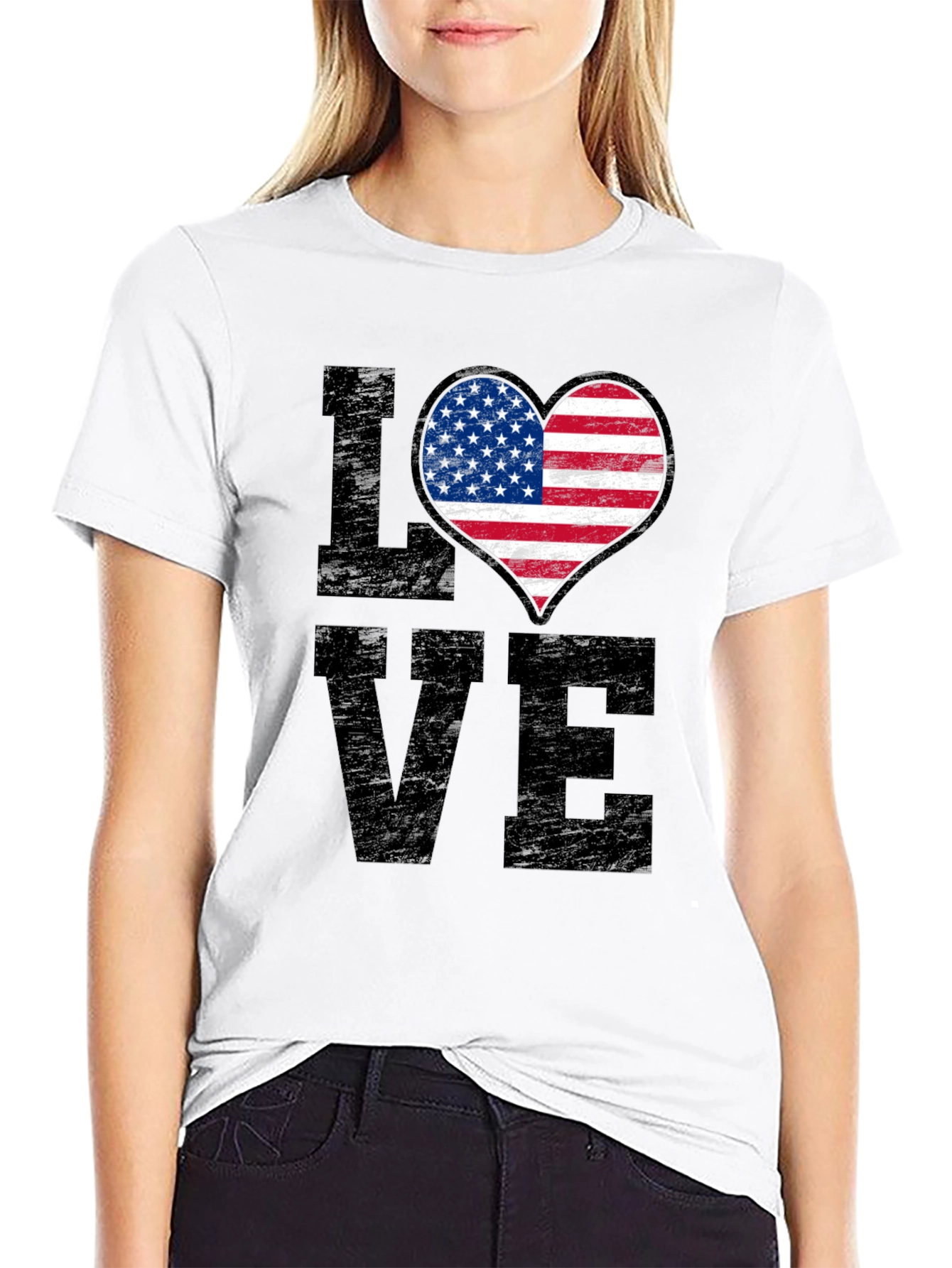 Patriotic Love T-Shirt