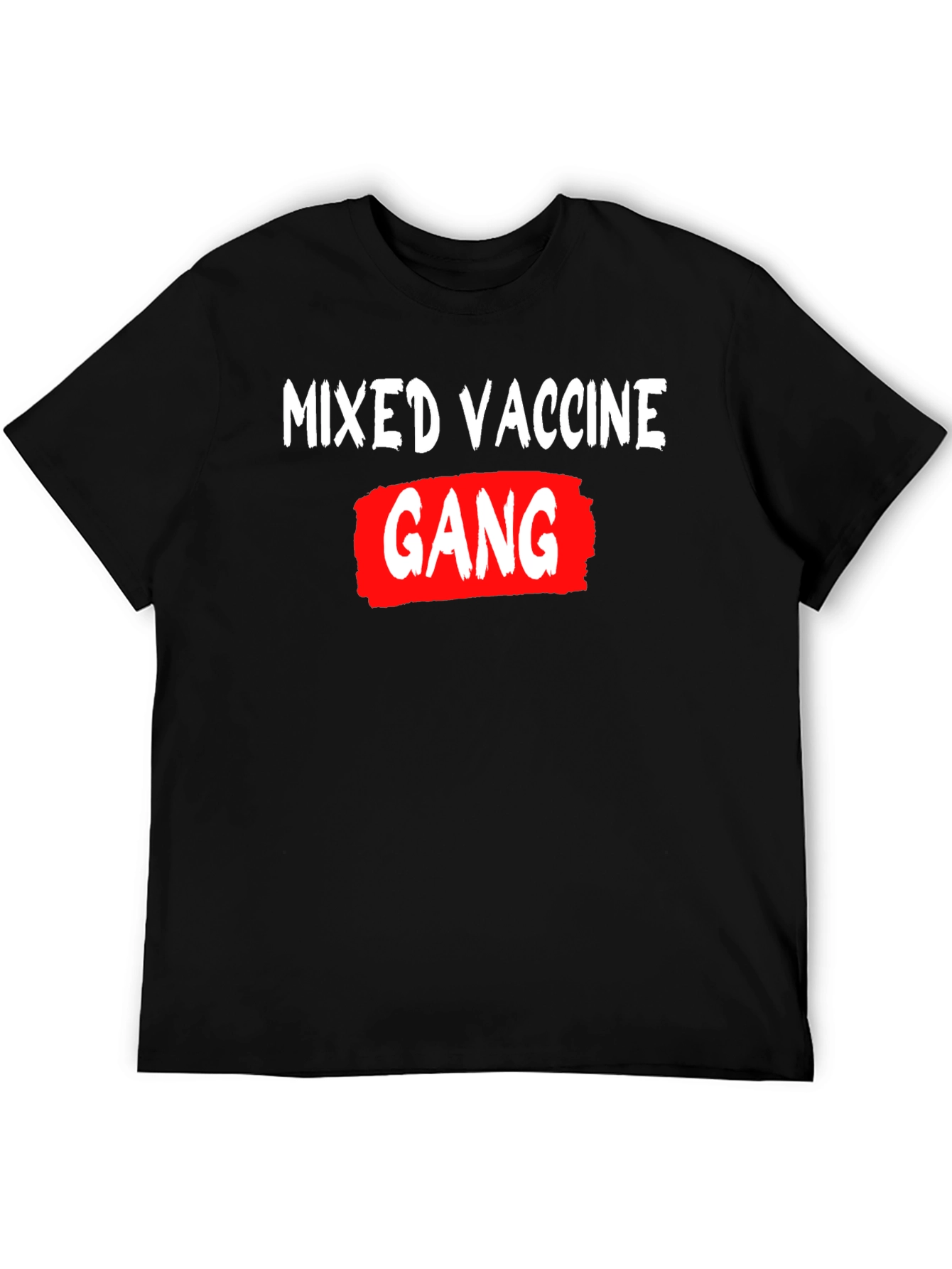 Mixed Vaccine Gang Graphic T-Shirt