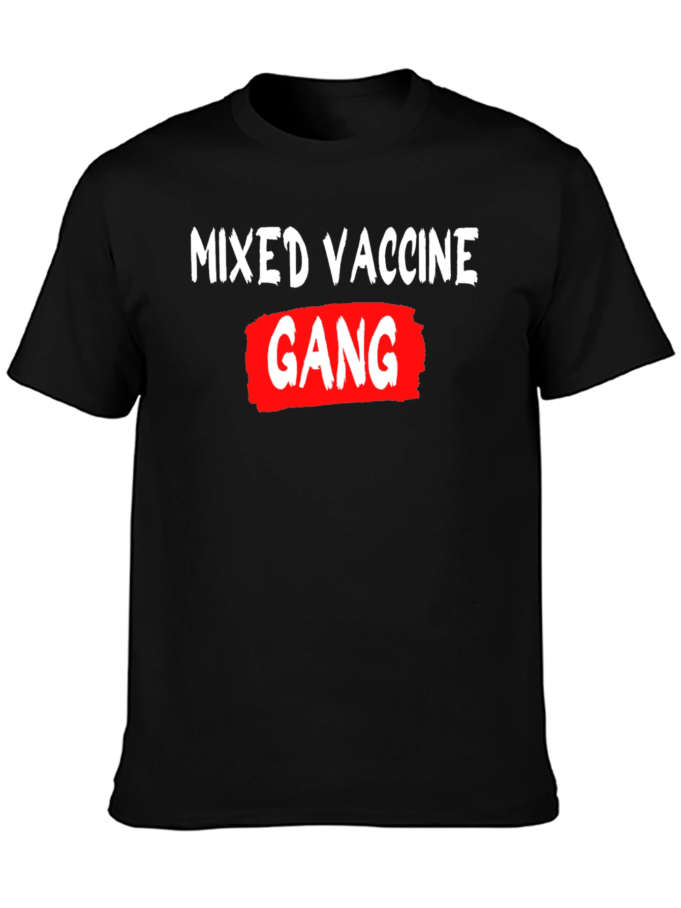 Mixed Vaccine Gang Graphic T-Shirt