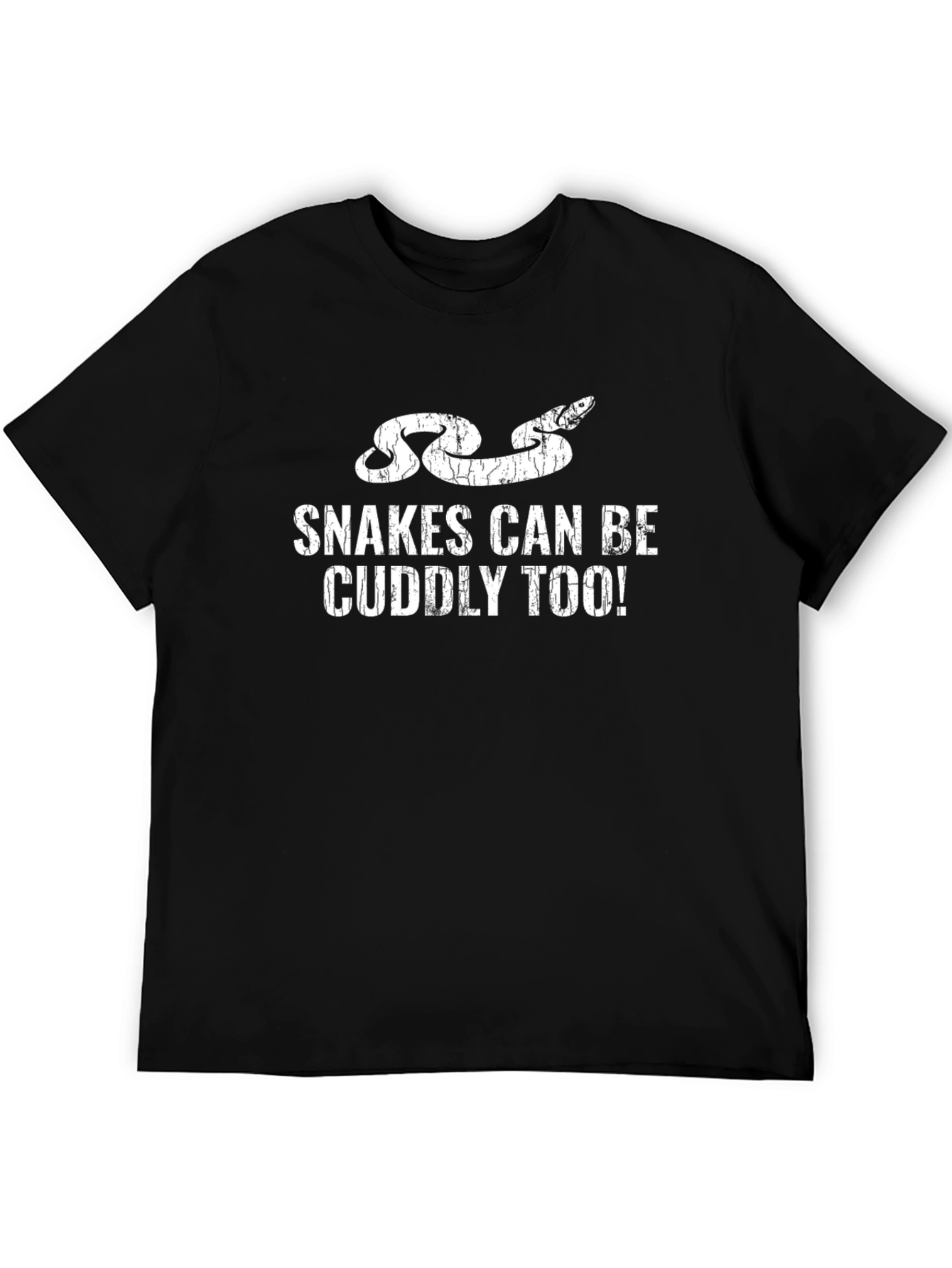 Snakes Can Be Cuddly Too! Graphic T-Shirt