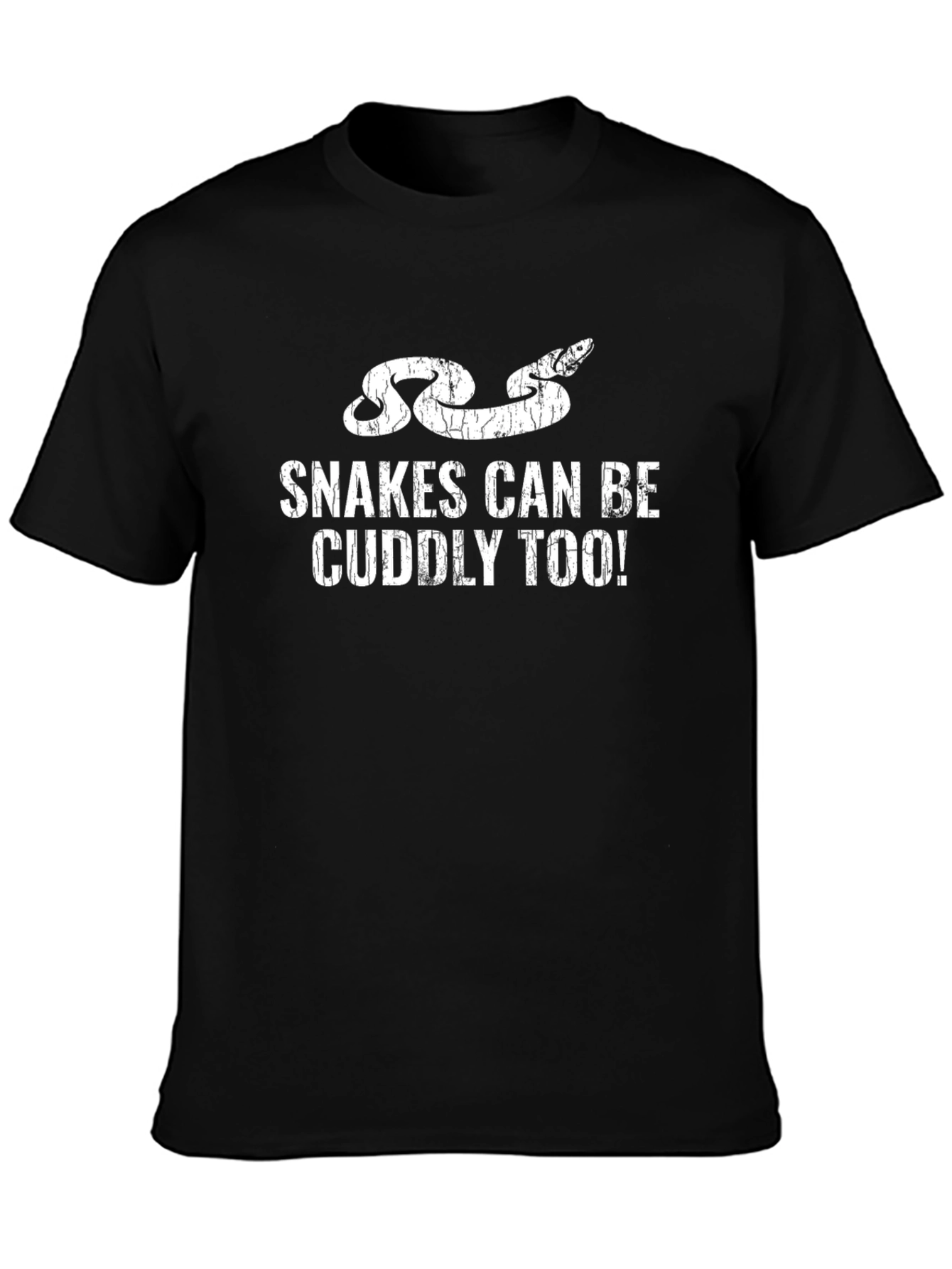 Snakes Can Be Cuddly Too! Graphic T-Shirt