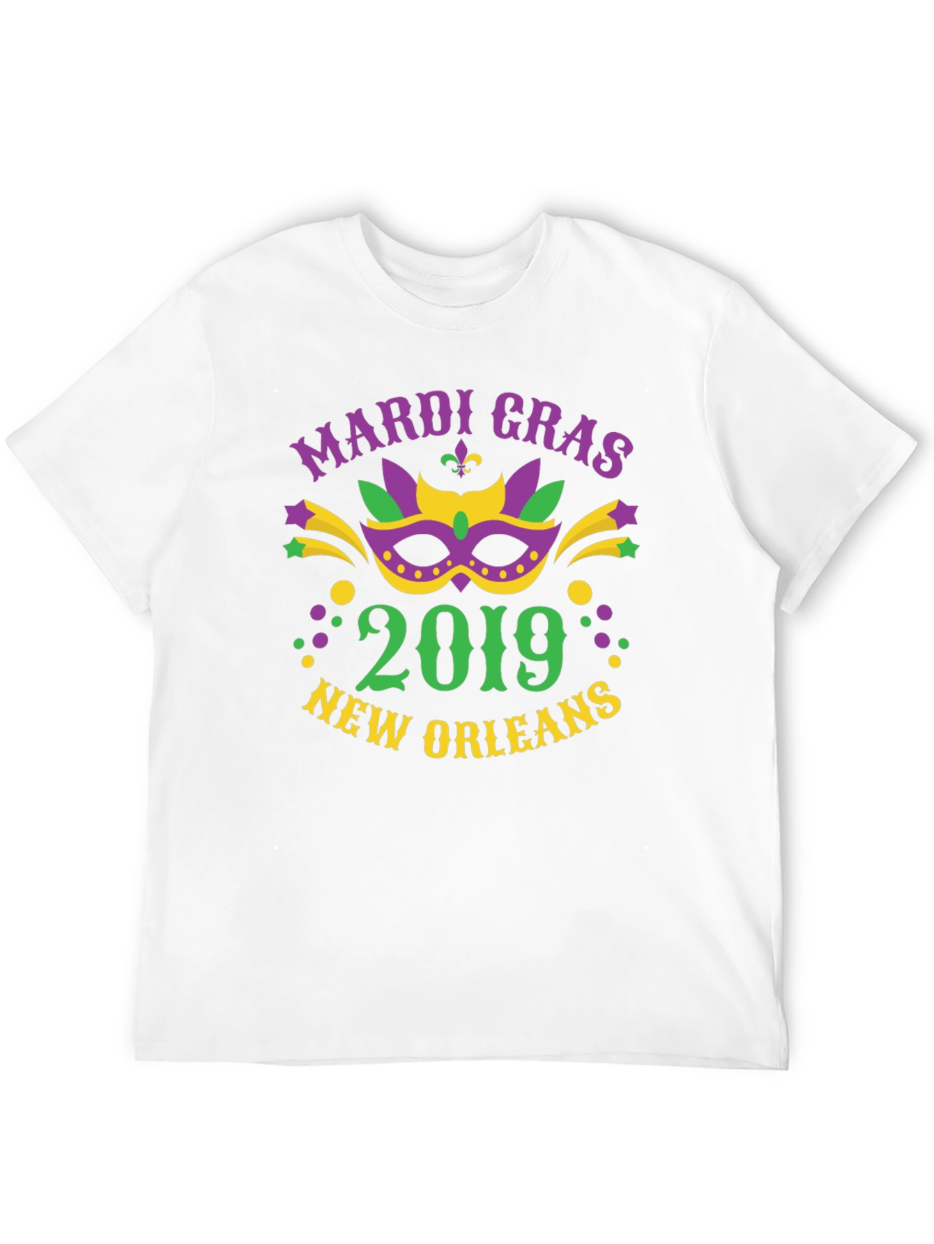 Mardi Gras New Orleans 2019 Graphic T-Shirt