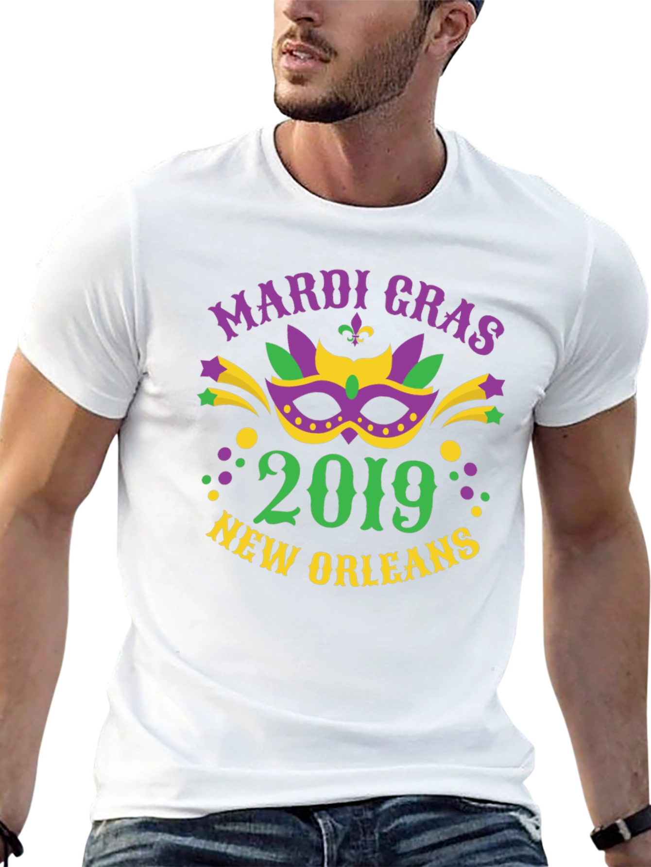 Mardi Gras New Orleans 2019 Graphic T-Shirt