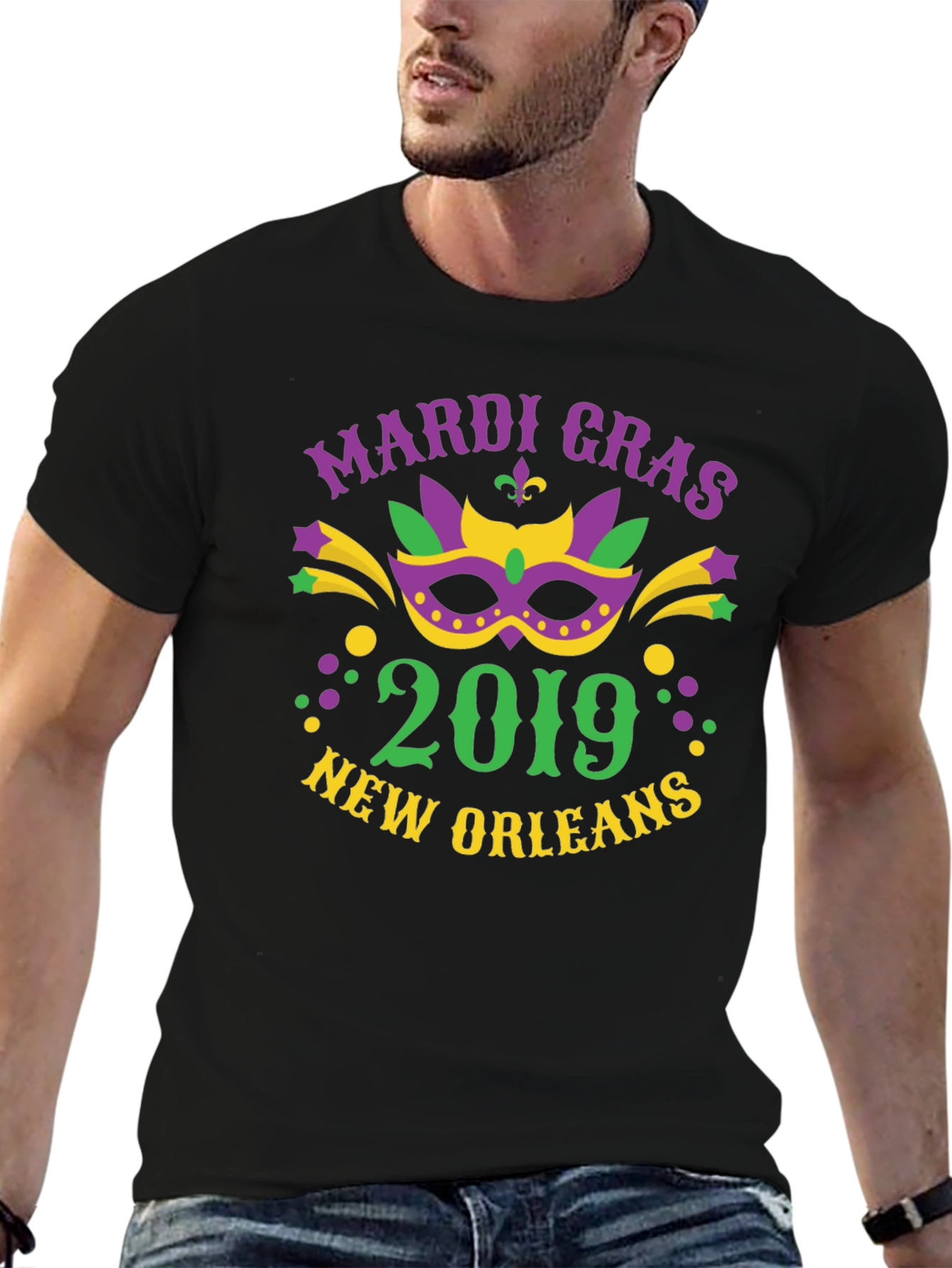 Mardi Gras New Orleans 2019 Graphic T-Shirt