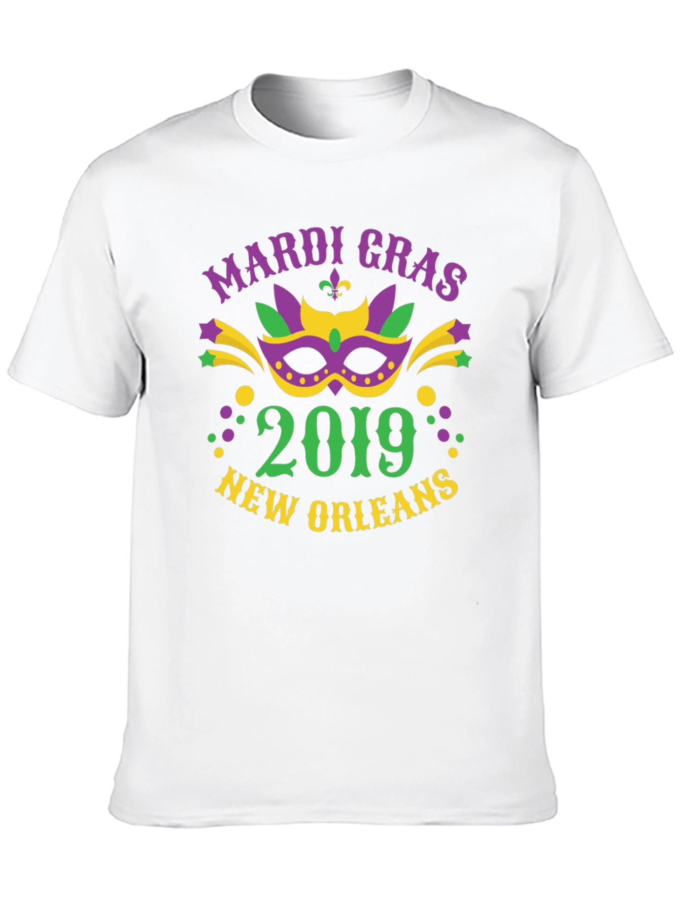 Mardi Gras New Orleans 2019 Graphic T-Shirt