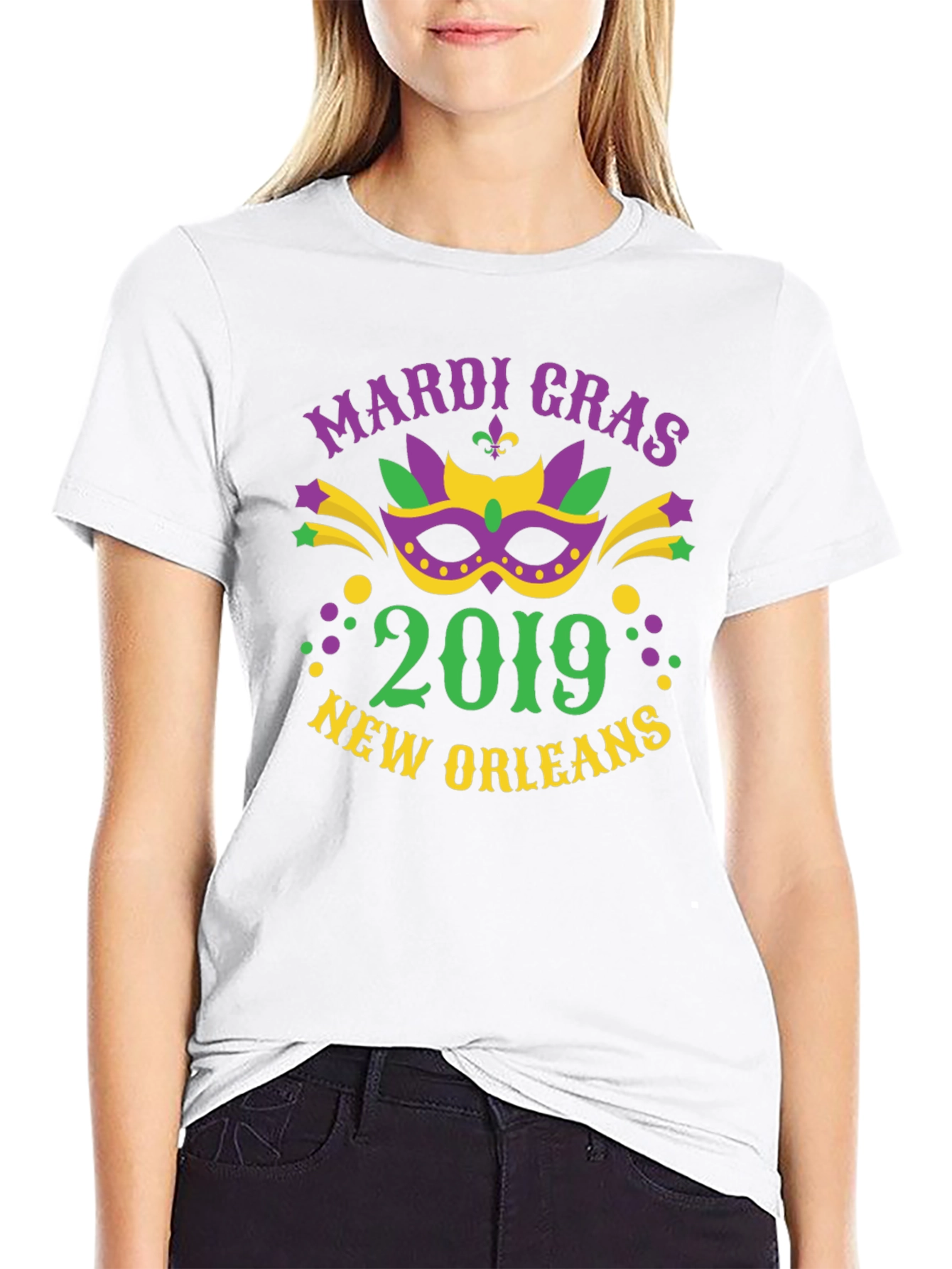 Mardi Gras New Orleans 2019 Graphic T-Shirt