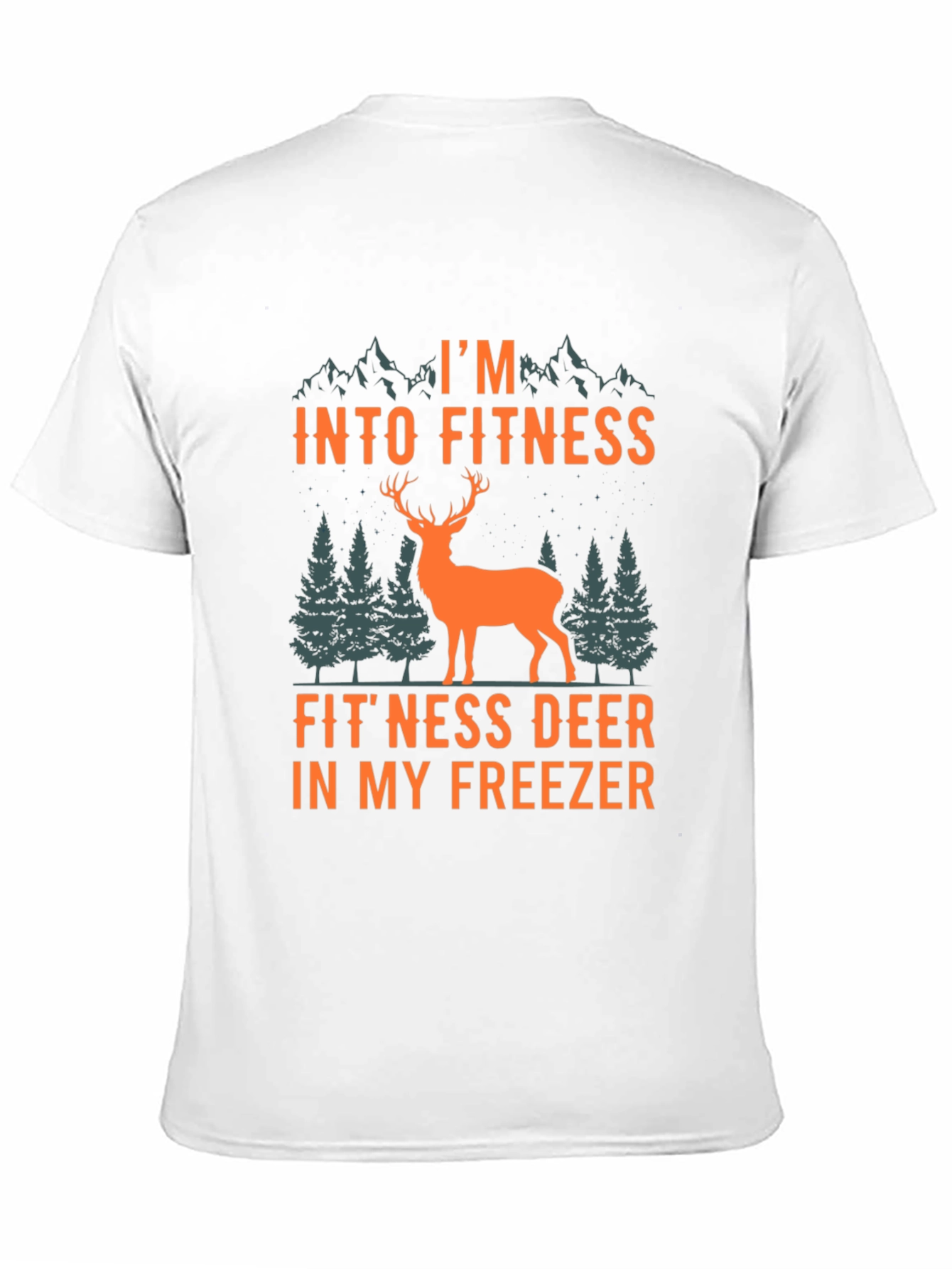 Fitness Deer T-Shirt - Funny Hunter Tee