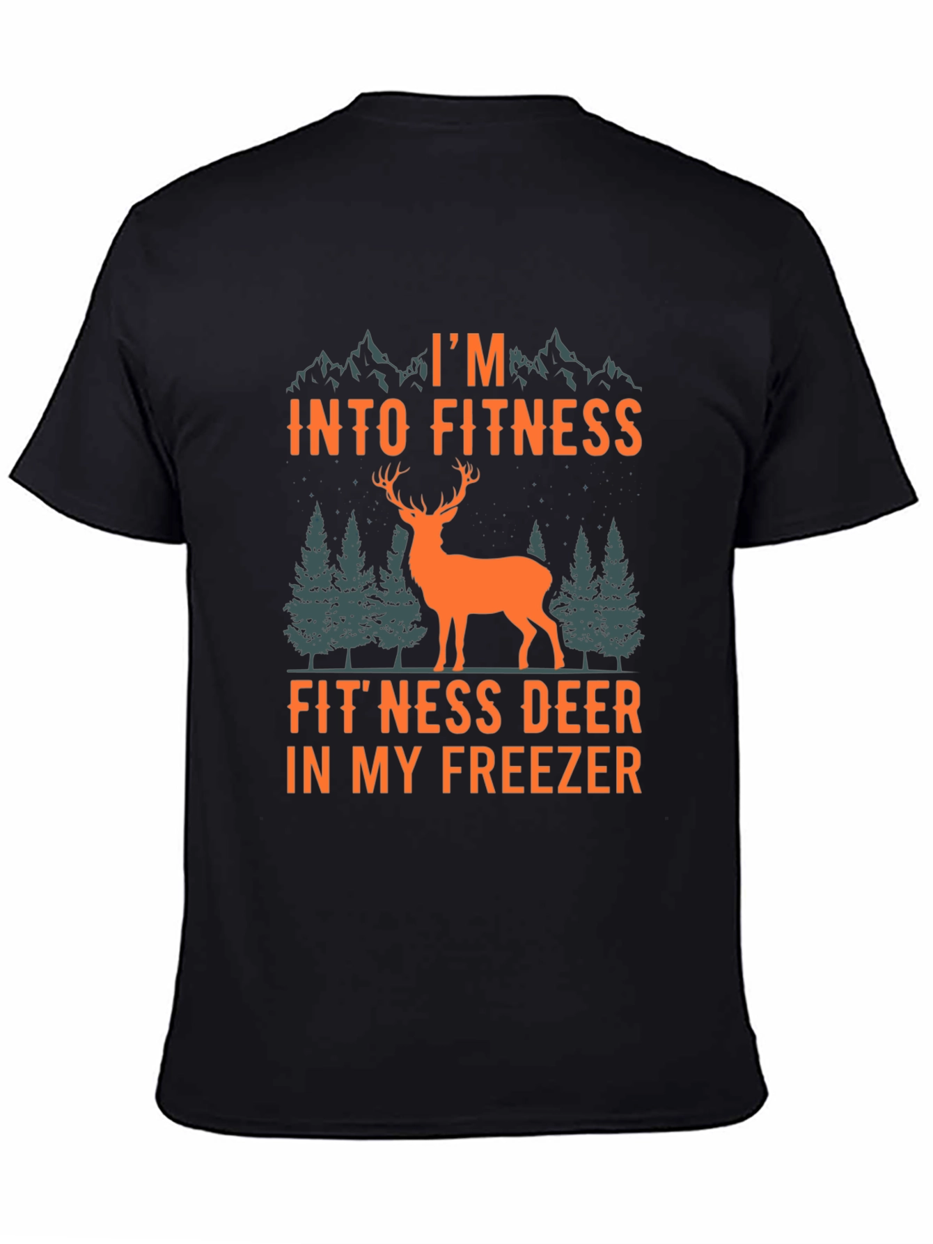 Fitness Deer T-Shirt - Funny Hunter Tee