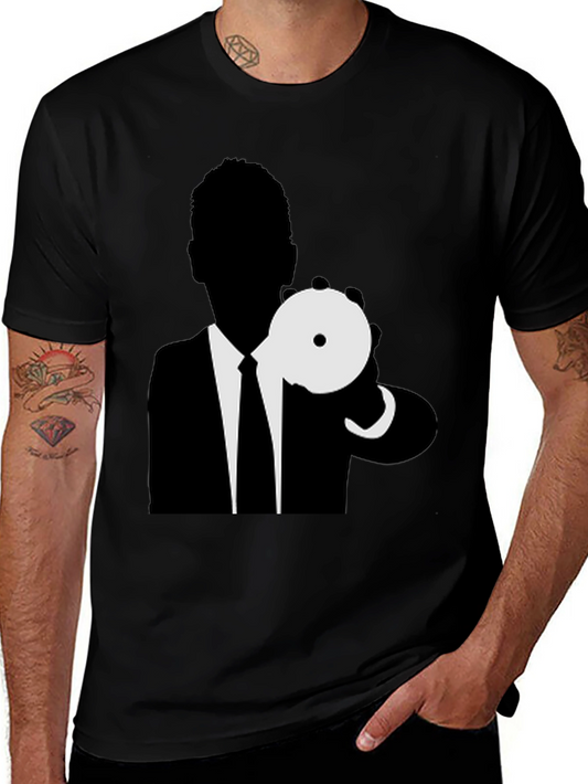 Men in Black Graphic Tee - Black