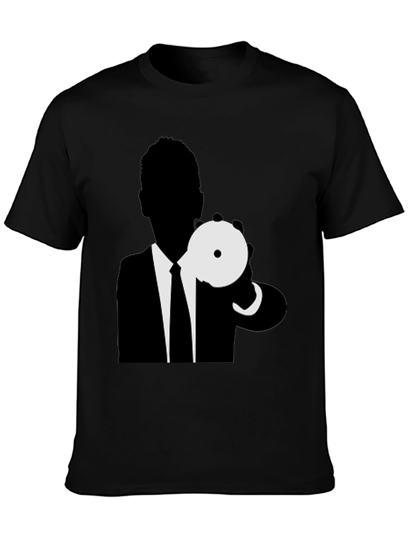 Men in Black Graphic Tee - Black