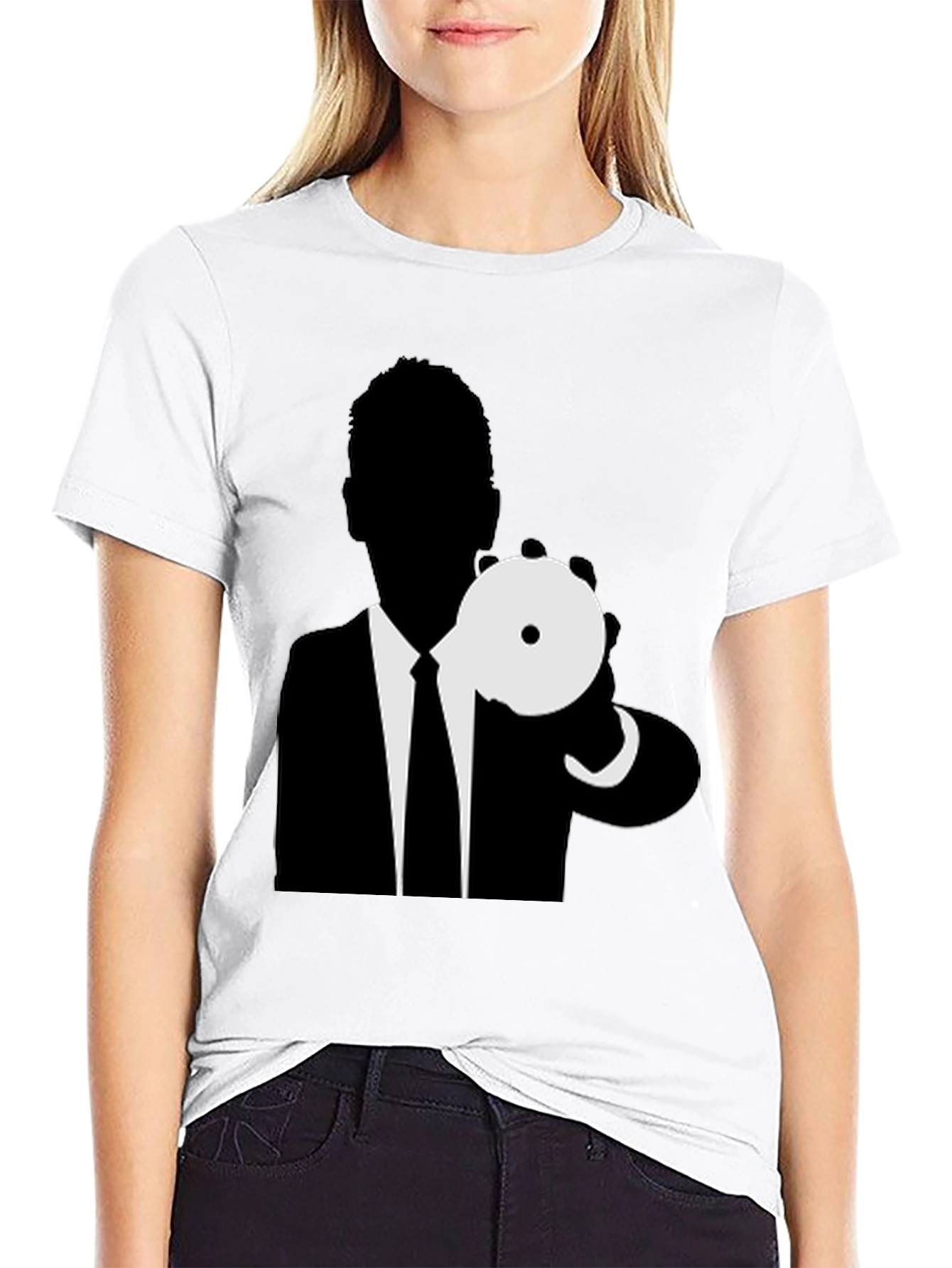 Men in Black Graphic Tee - Black