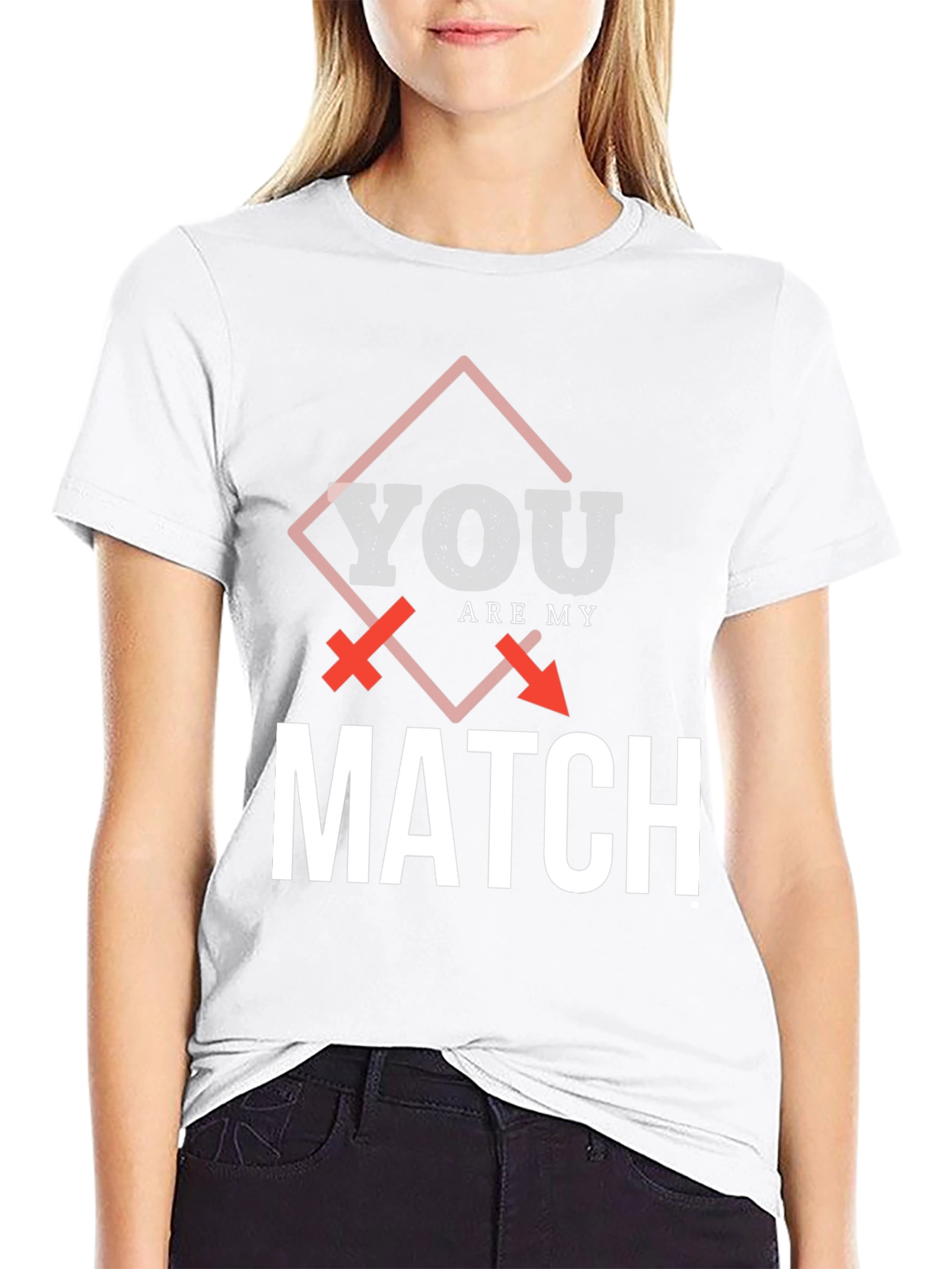 You Are My Match Graphic T-Shirt
