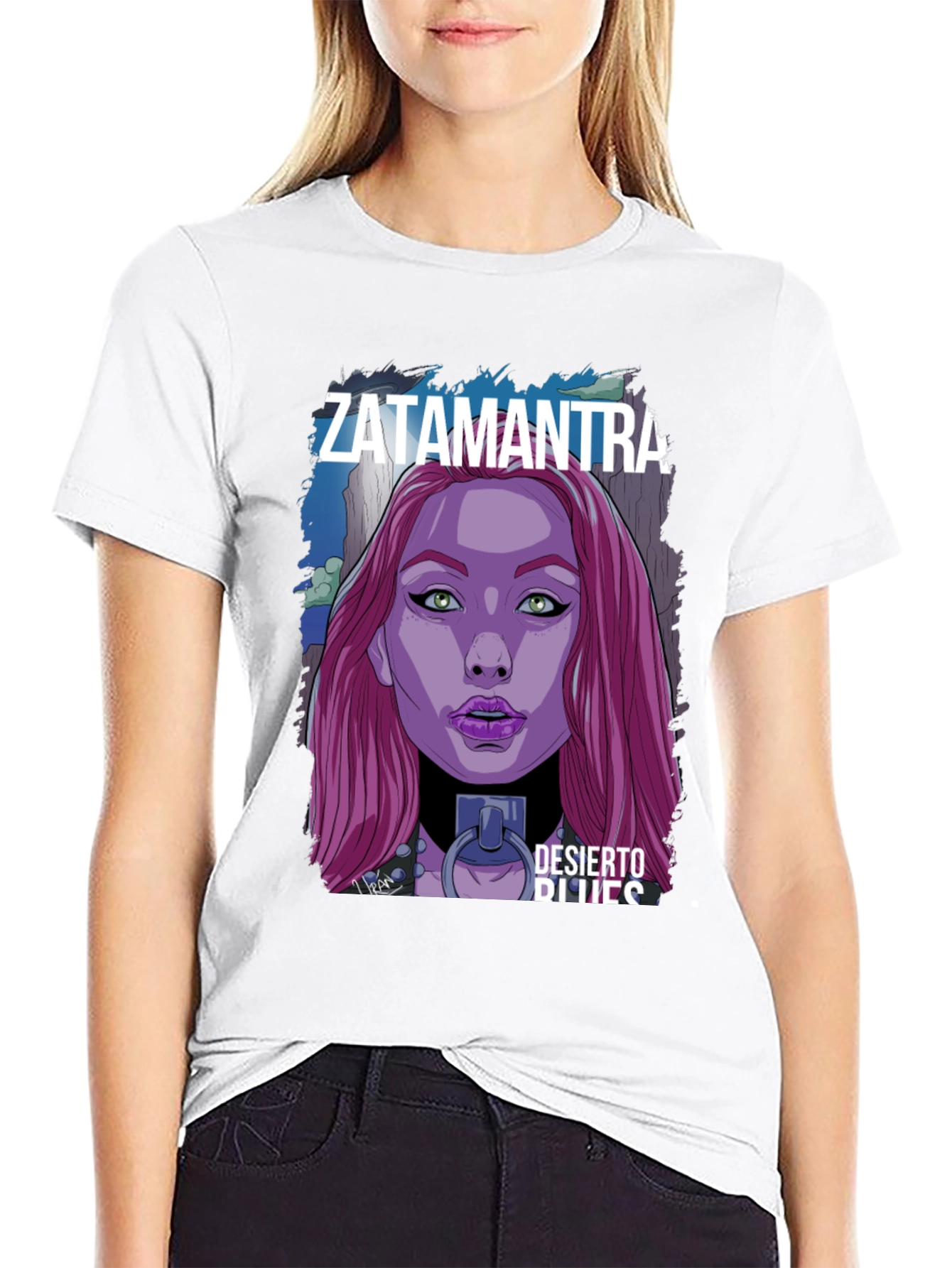Zatamantra Desierto Blues Graphic T-Shirt