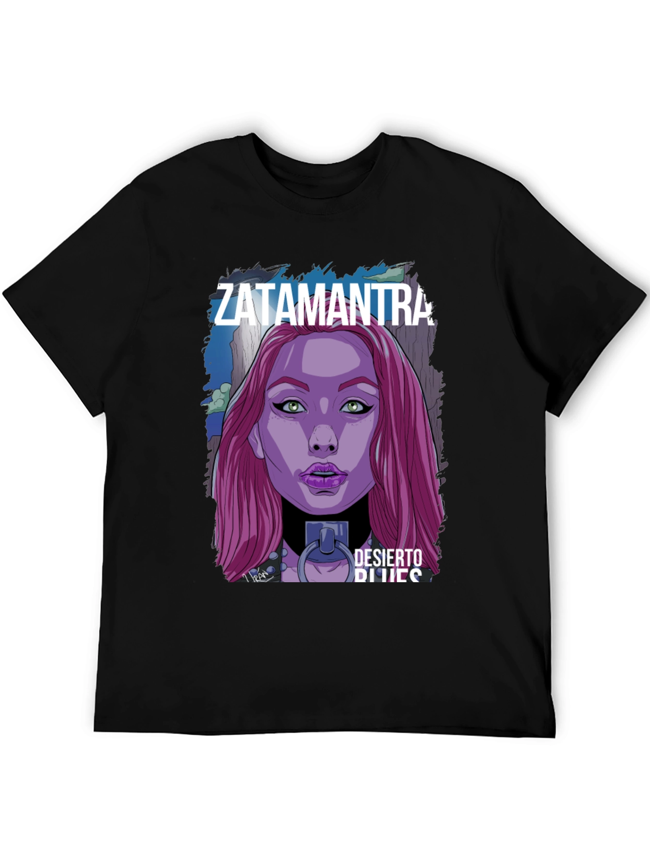 Zatamantra Desierto Blues Graphic T-Shirt