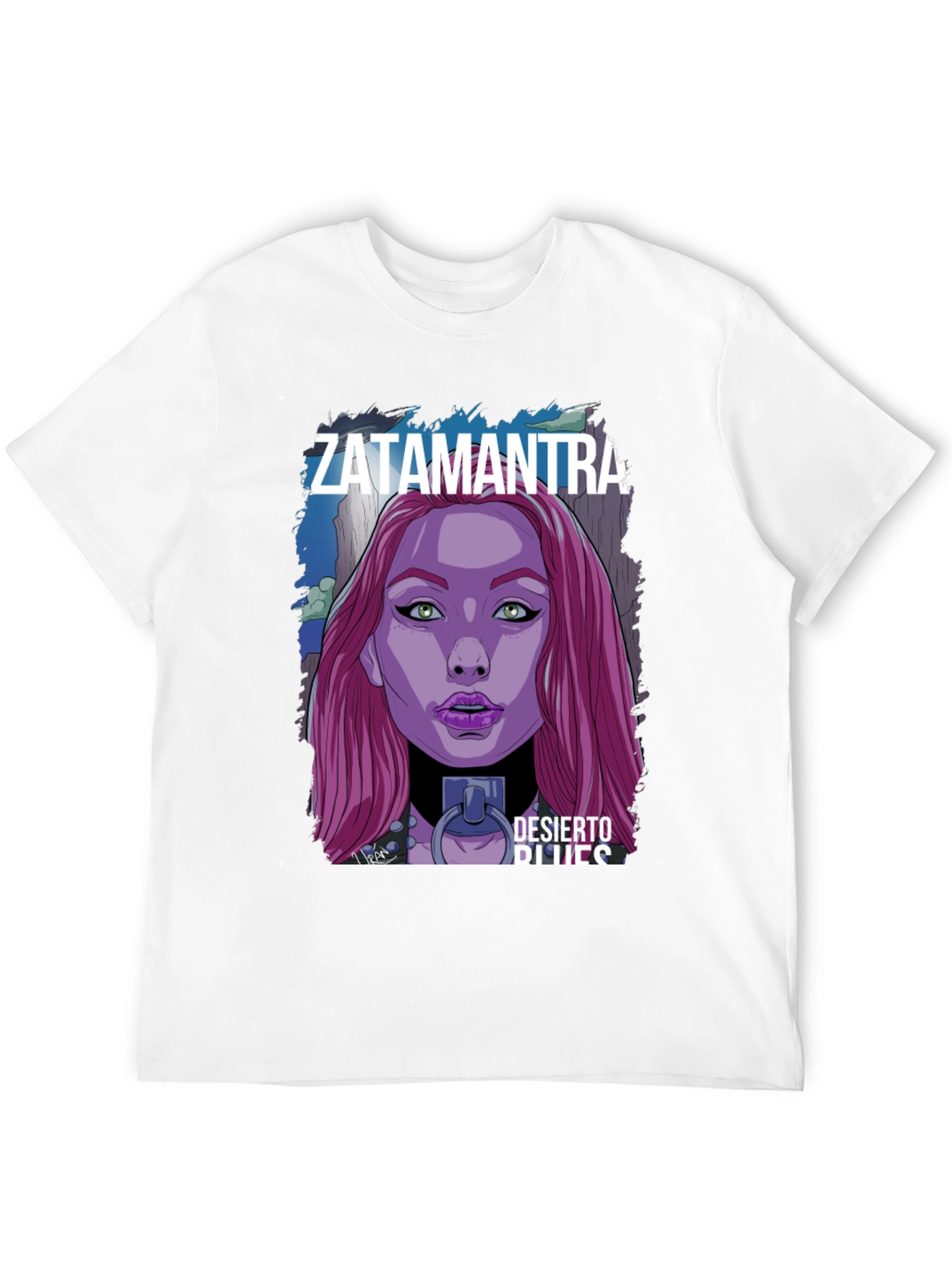 Zatamantra Desierto Blues Graphic T-Shirt