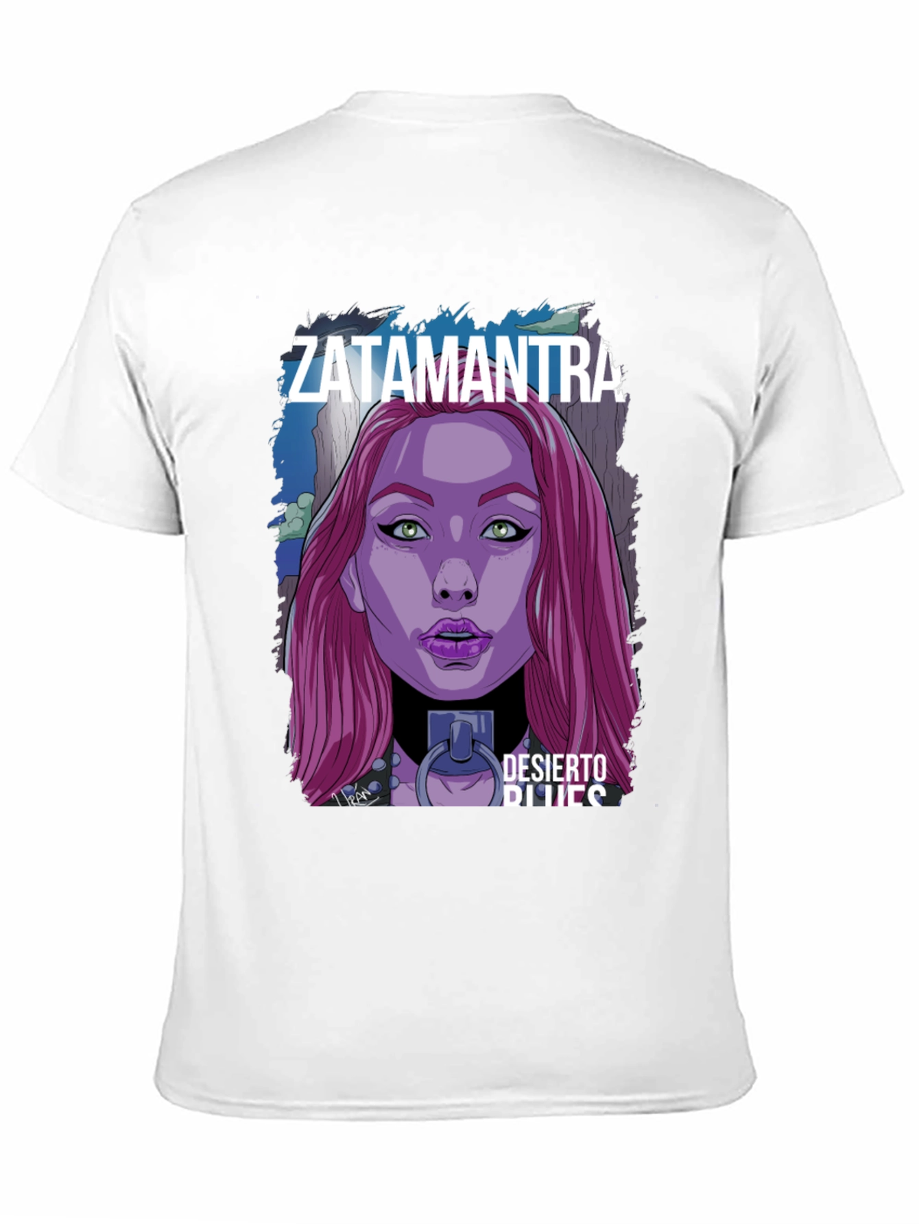 Zatamantra Desierto Blues Graphic T-Shirt