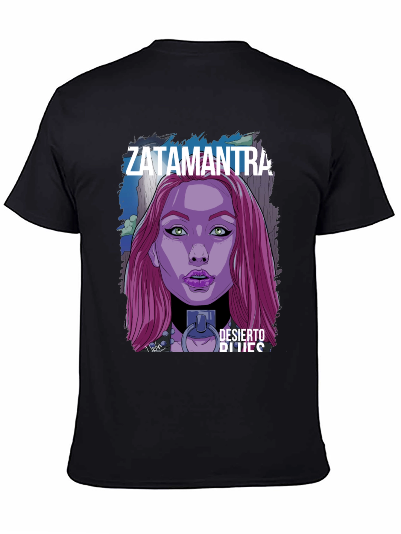 Zatamantra Desierto Blues Graphic T-Shirt