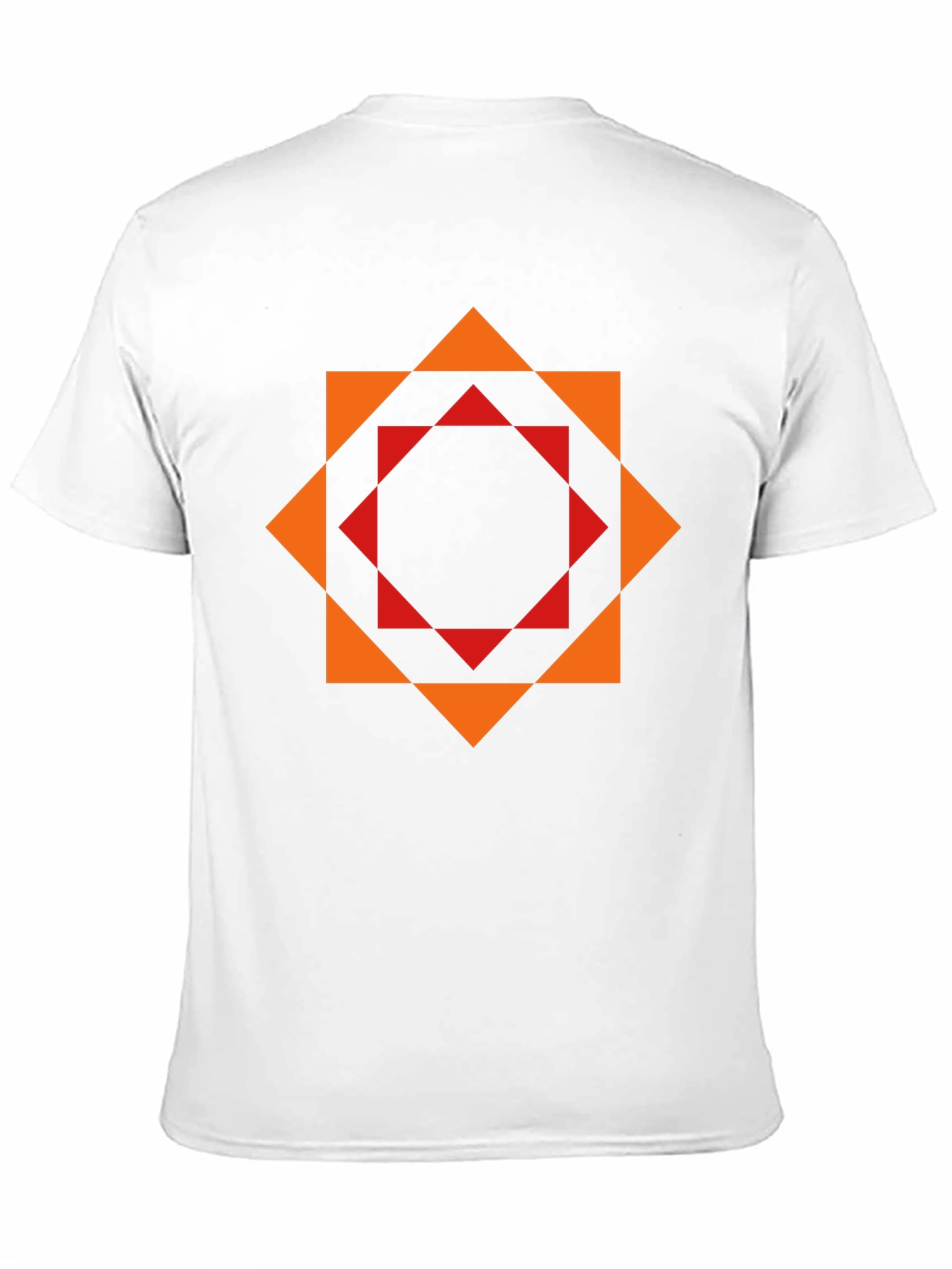 Geometric Print T-Shirt - Modern Stylish Design