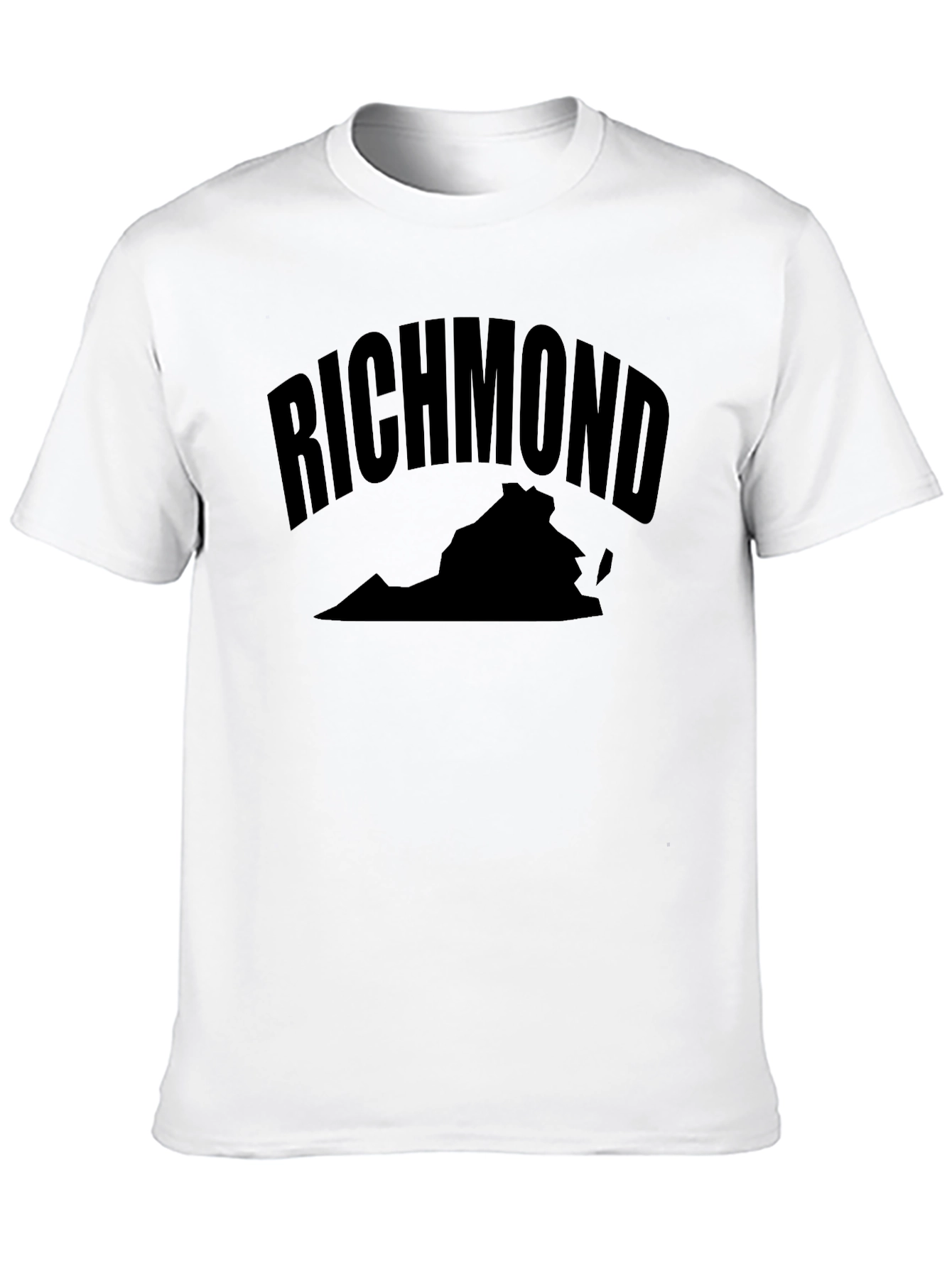 Richmond Virginia T-Shirt - Black Graphic Tee