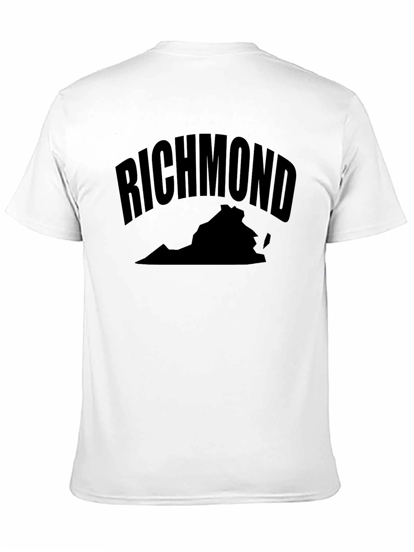 Richmond Virginia T-Shirt - Black Graphic Tee