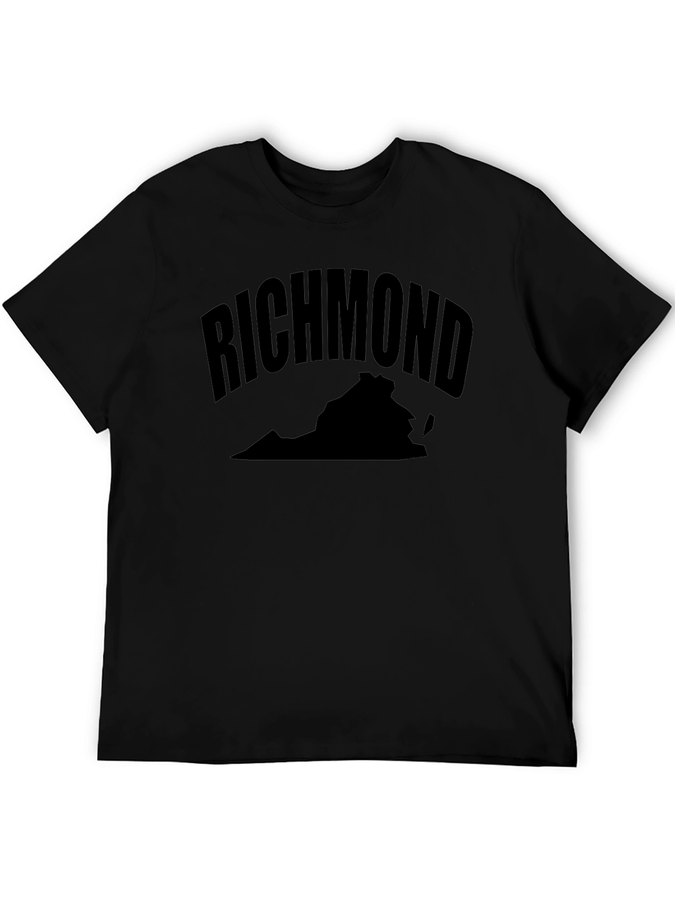 Richmond Virginia T-Shirt - Black Graphic Tee