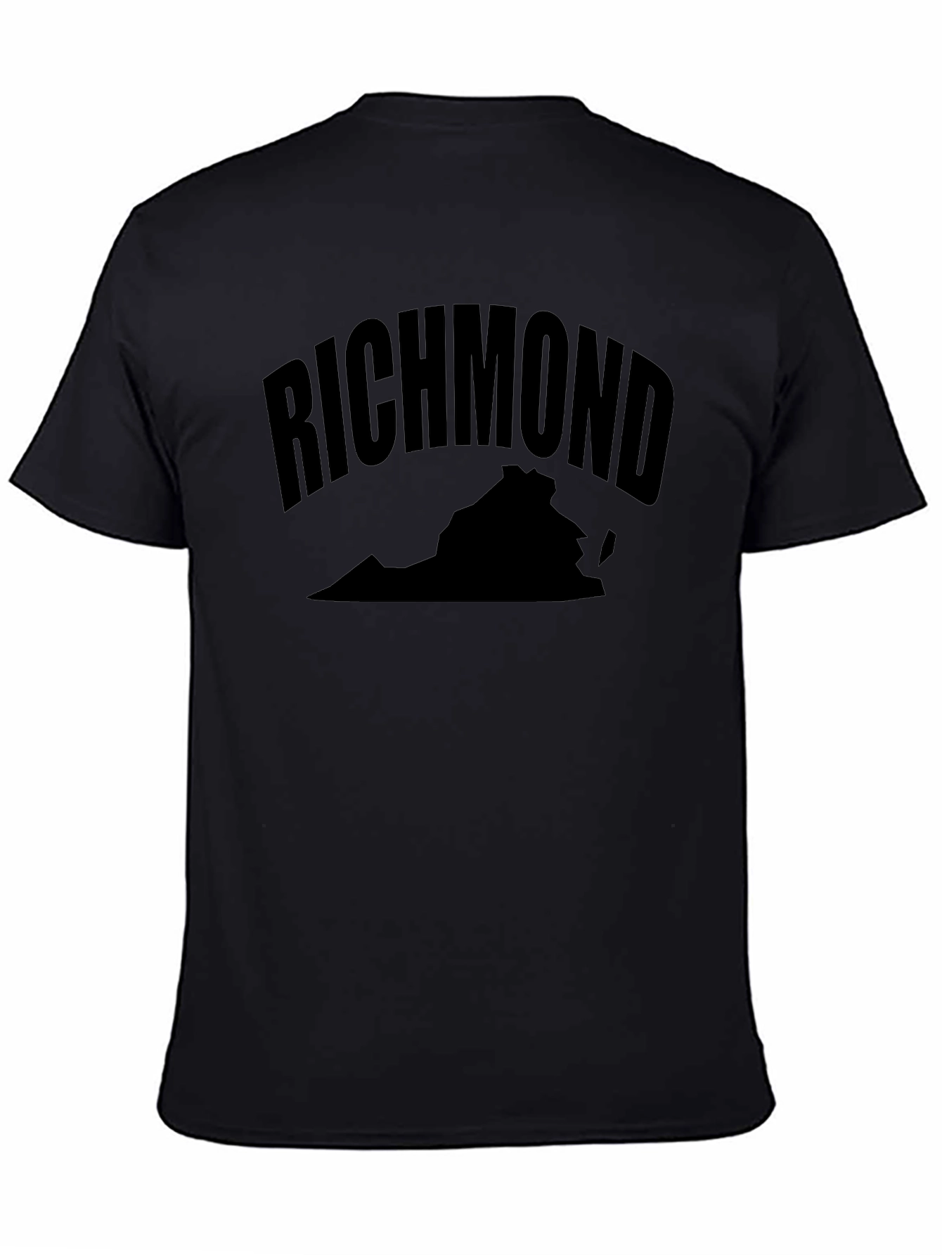 Richmond Virginia T-Shirt - Black Graphic Tee