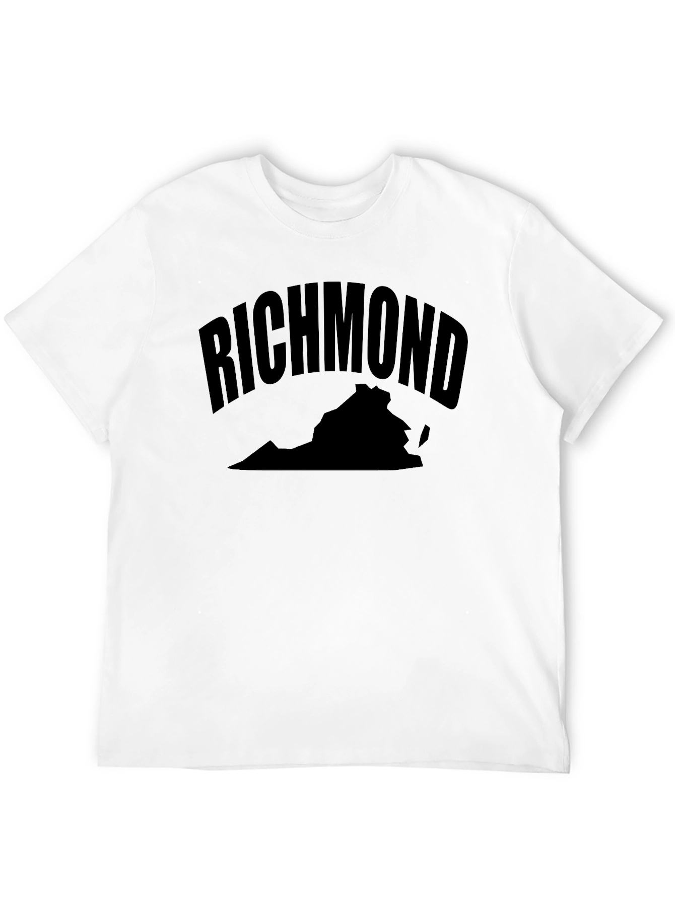 Richmond Virginia T-Shirt - Black Graphic Tee