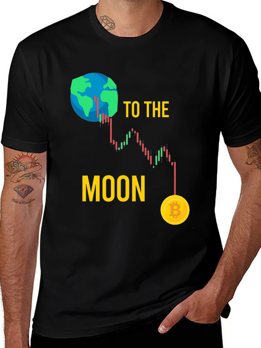 Bitcoin To The Moon T-Shirt
