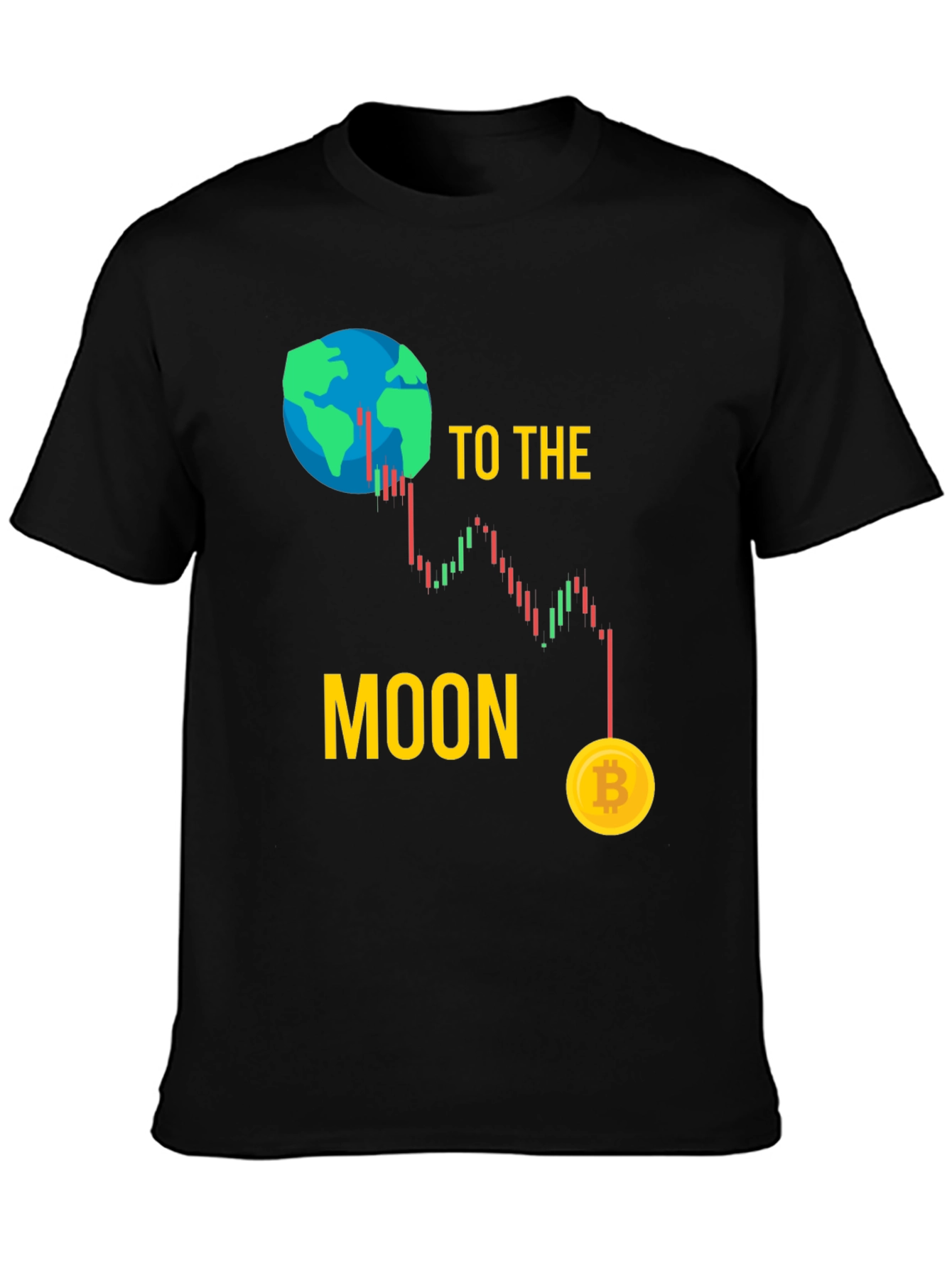 Bitcoin To The Moon T-Shirt