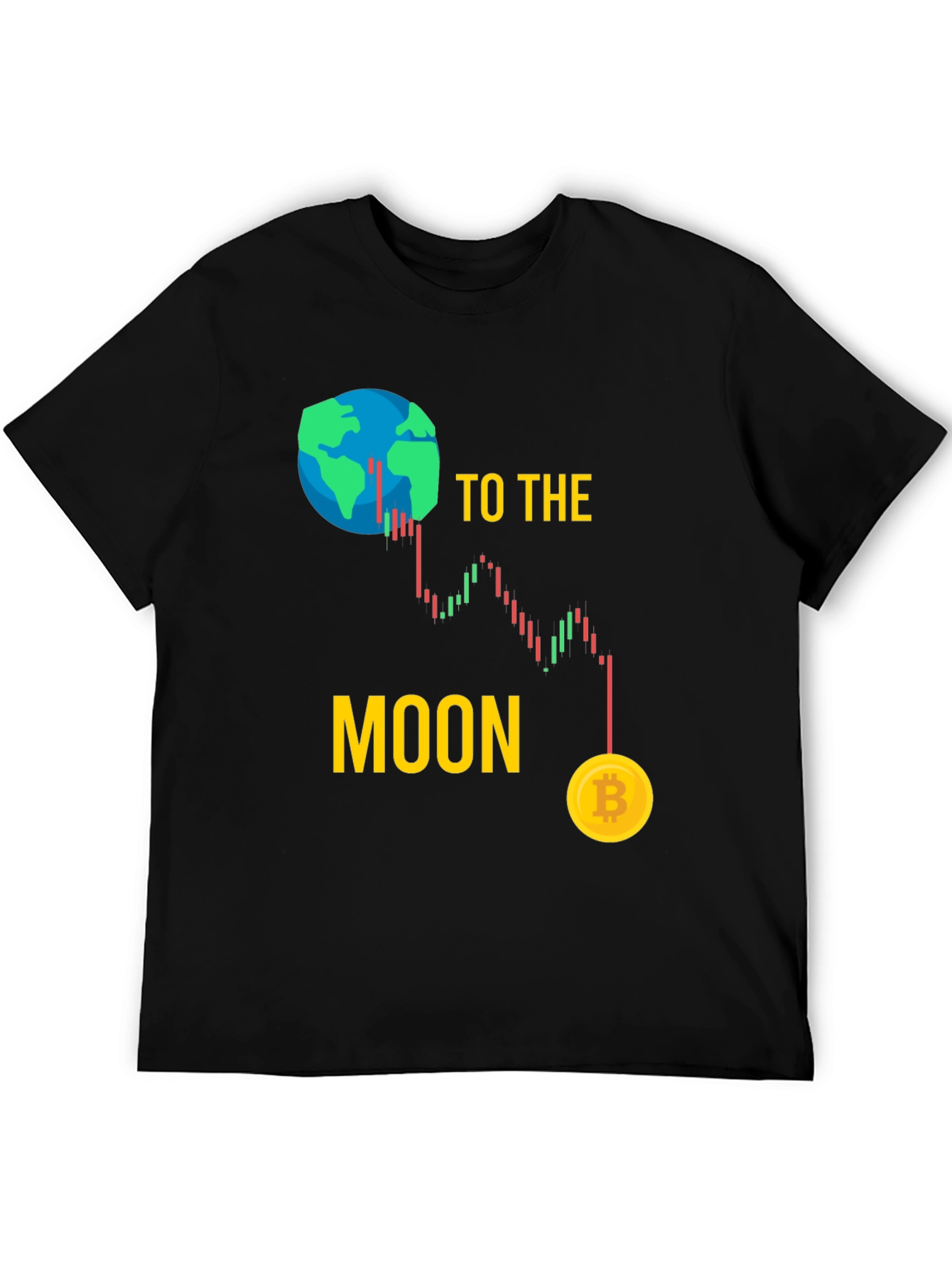 Bitcoin To The Moon T-Shirt