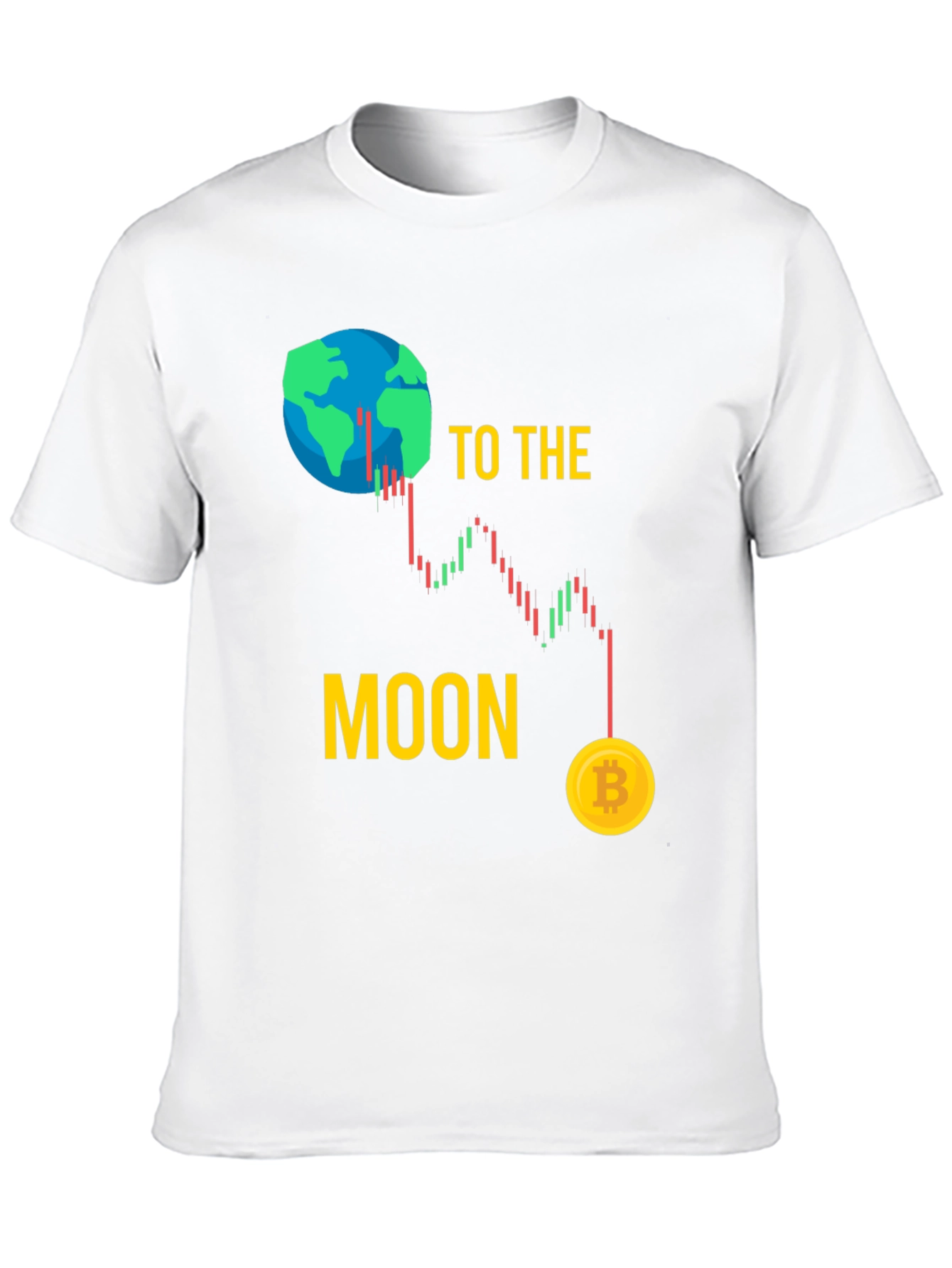 Bitcoin To The Moon T-Shirt