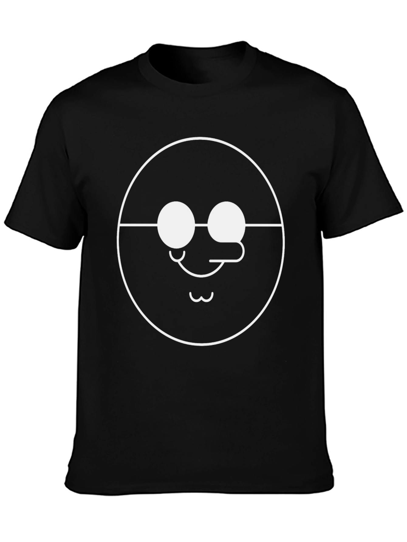Funny Face Graphic T-Shirt