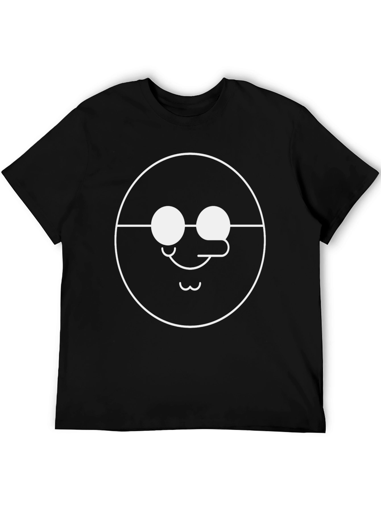 Funny Face Graphic T-Shirt