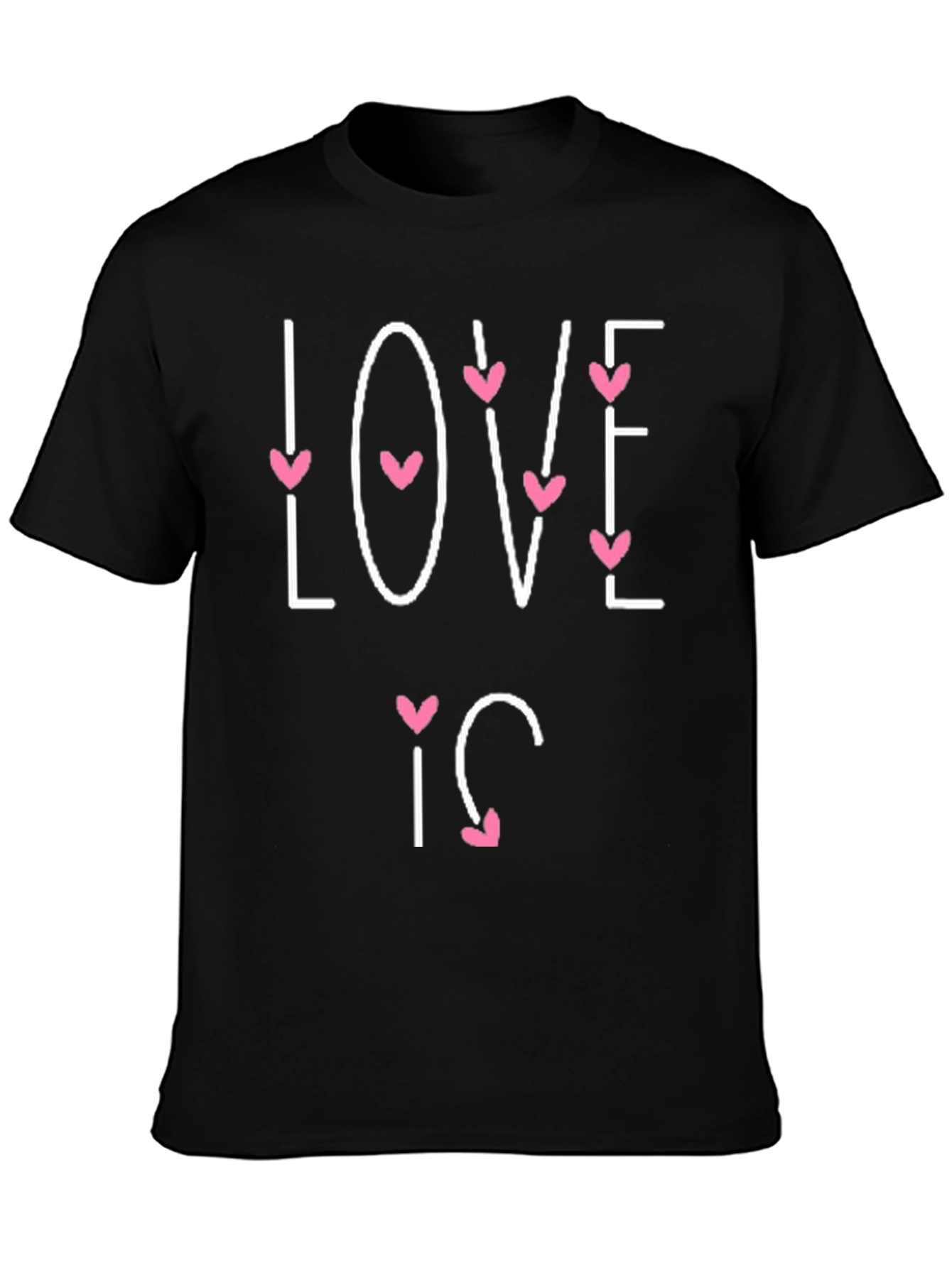 Love Is T-Shirt - Romantic Valentines Day Tee