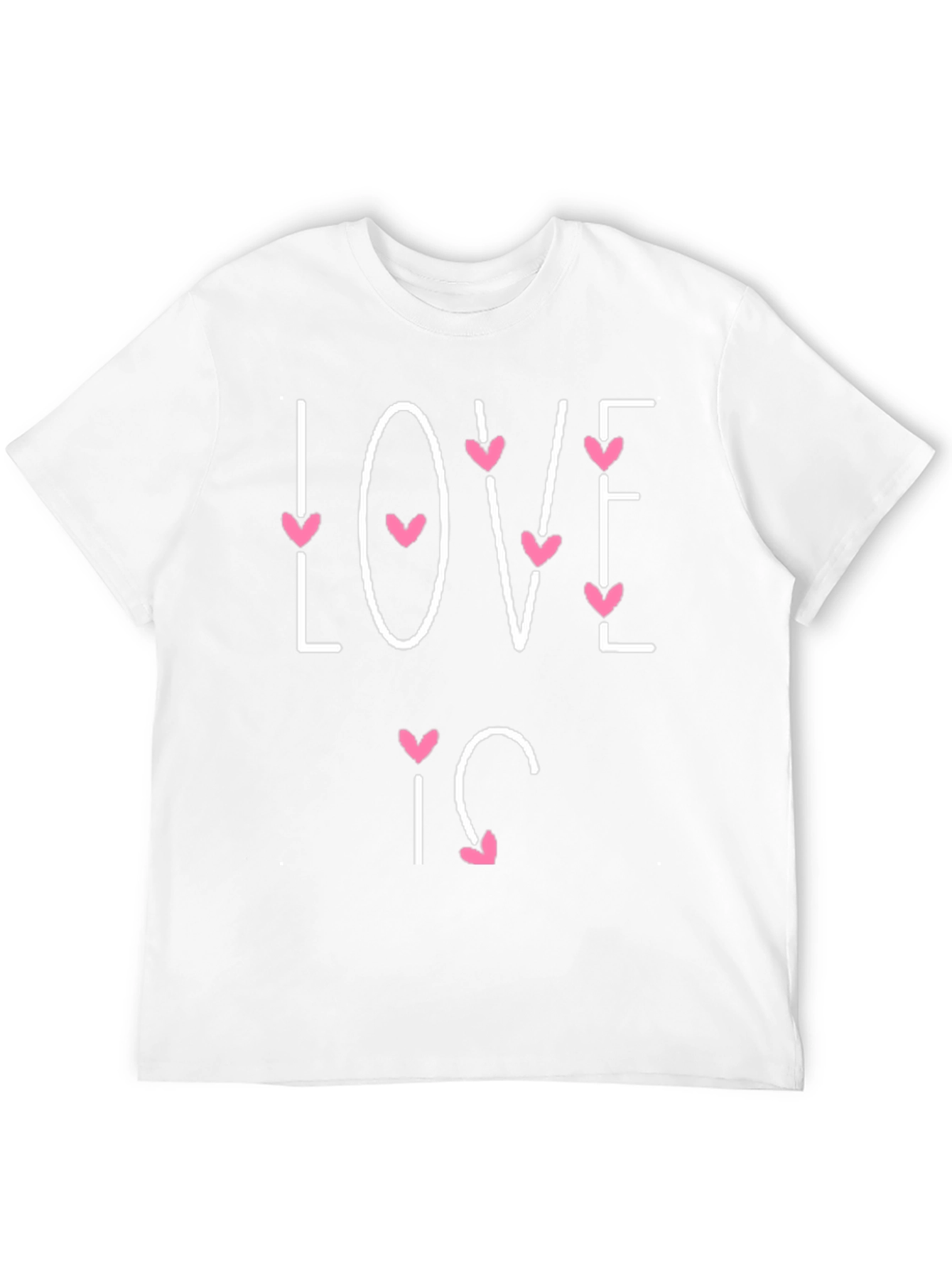 Love Is T-Shirt - Romantic Valentines Day Tee