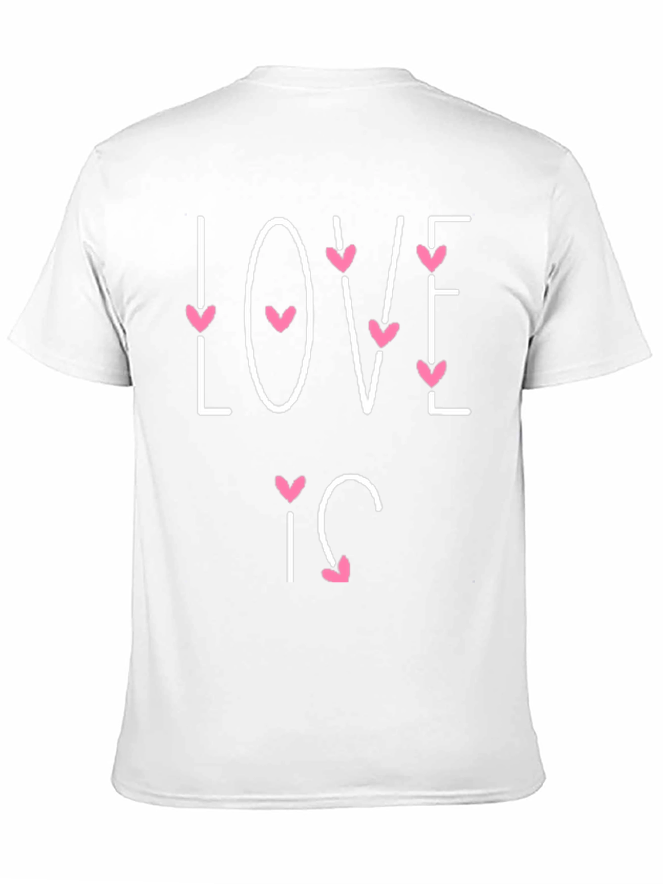 Love Is T-Shirt - Romantic Valentines Day Tee