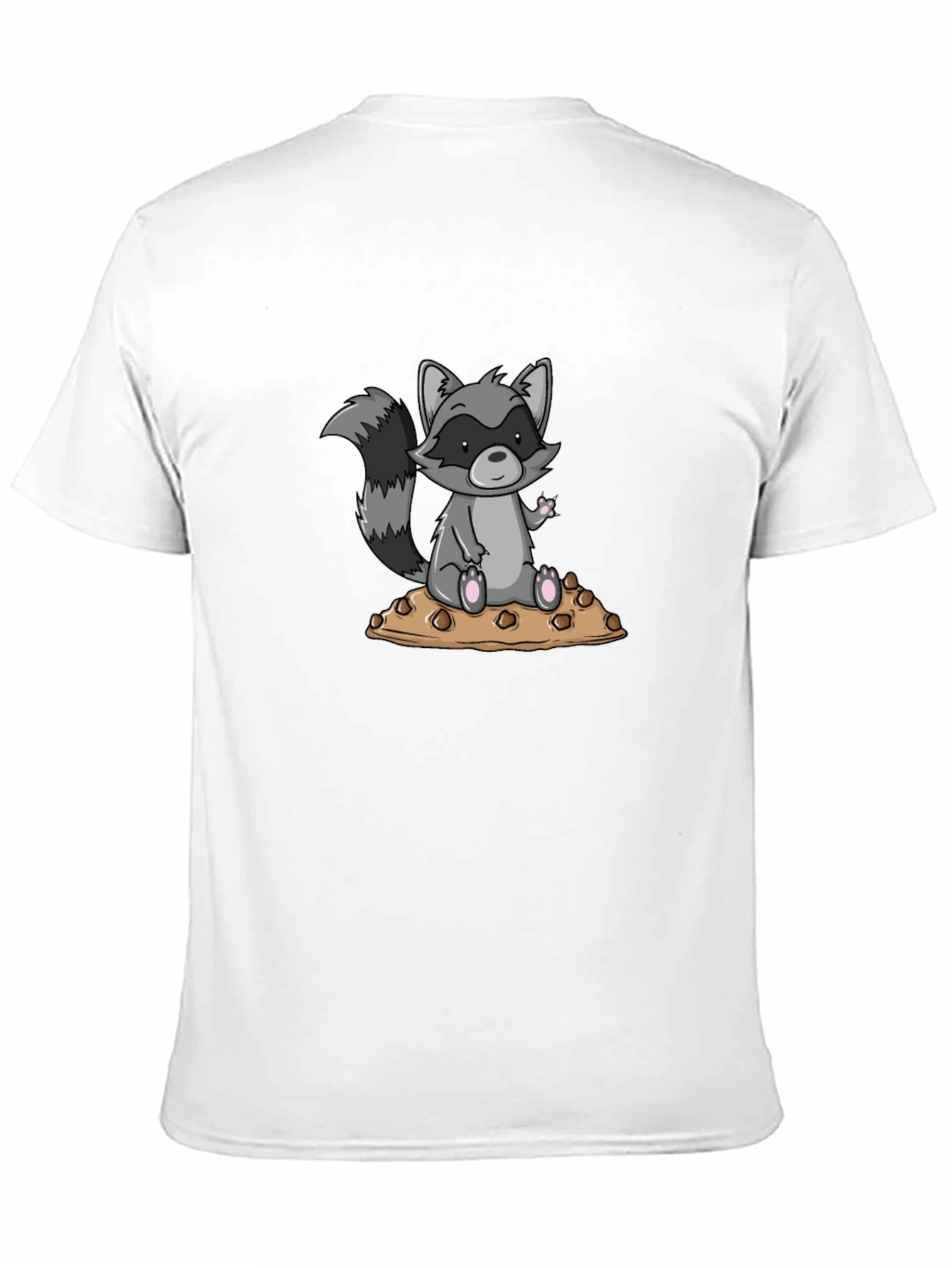 Raccoon on Cookies Graphic T-Shirt