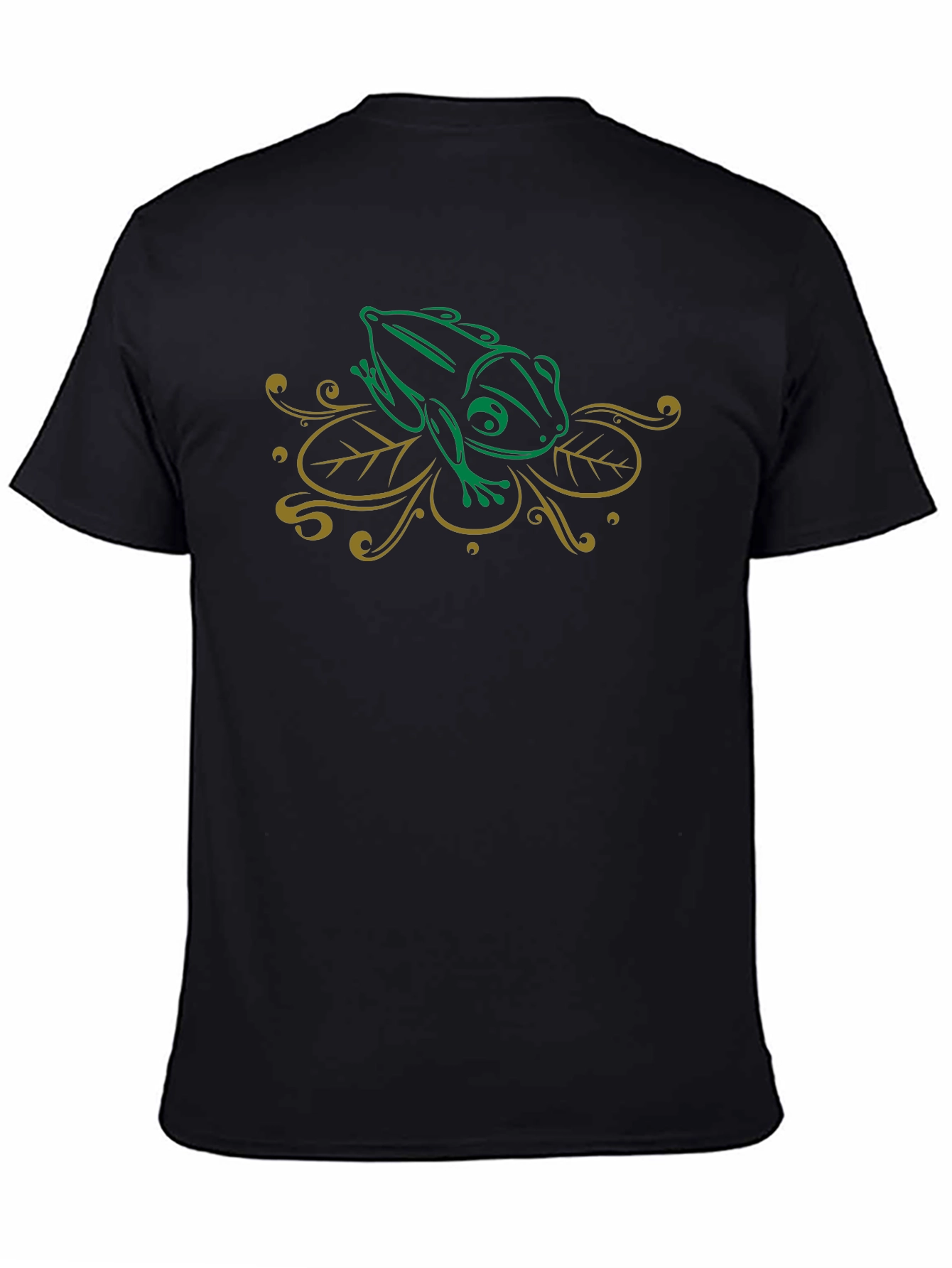 Frog Graphic Black T-Shirt