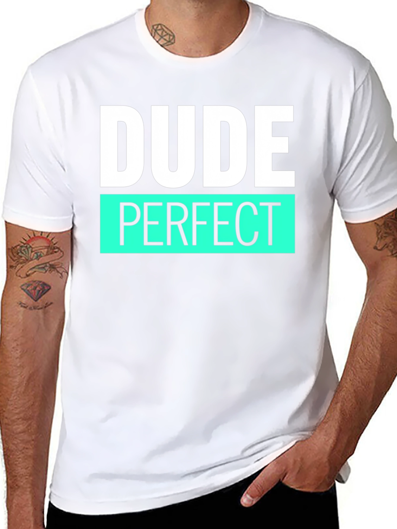 Dude Perfect Graphic T-Shirt - Black