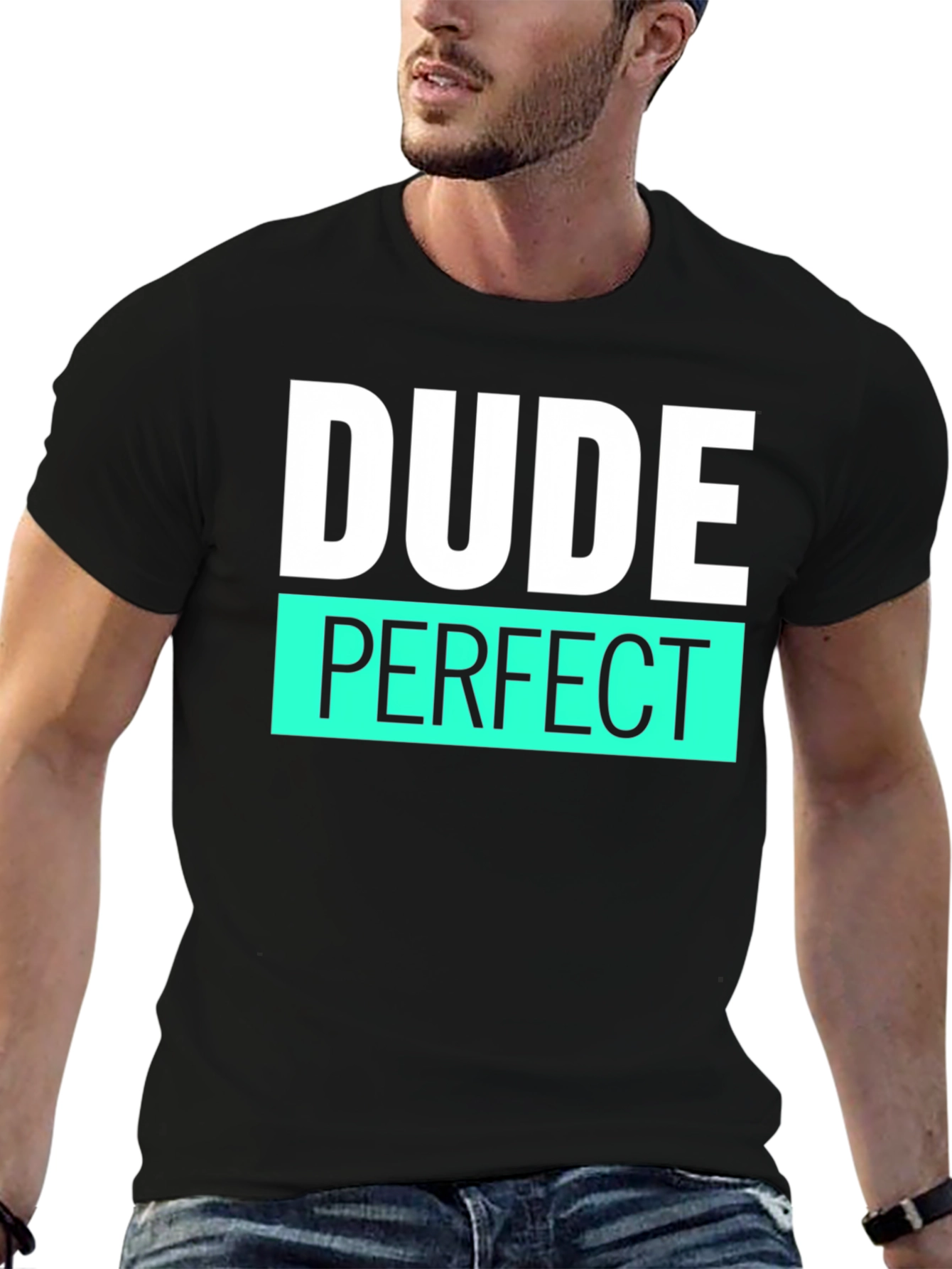 Dude Perfect Graphic T-Shirt - Black