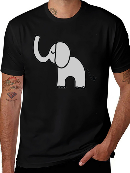 Elephant Graphic Tee - Cute & Casual