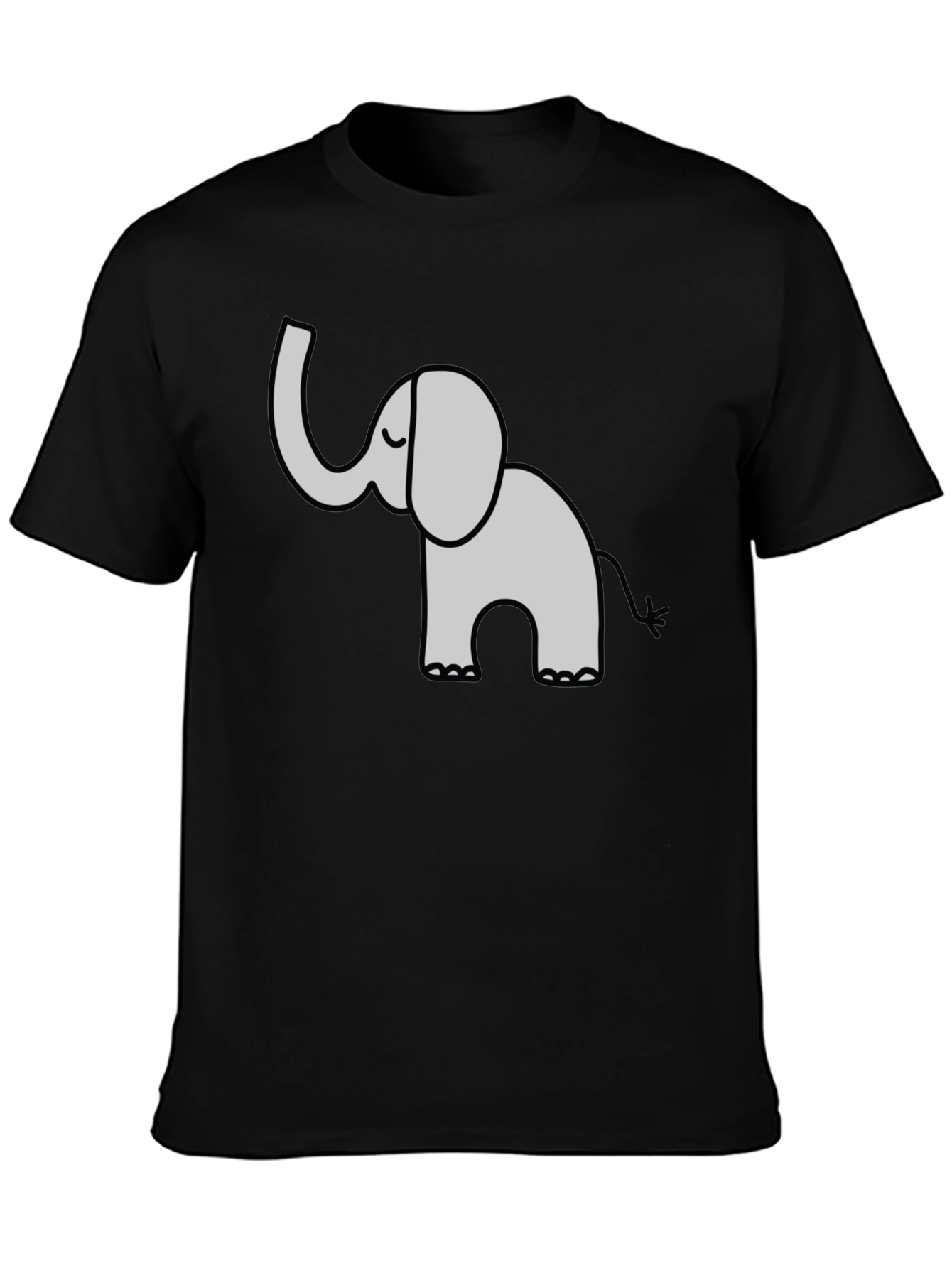 Elephant Graphic Tee - Cute & Casual