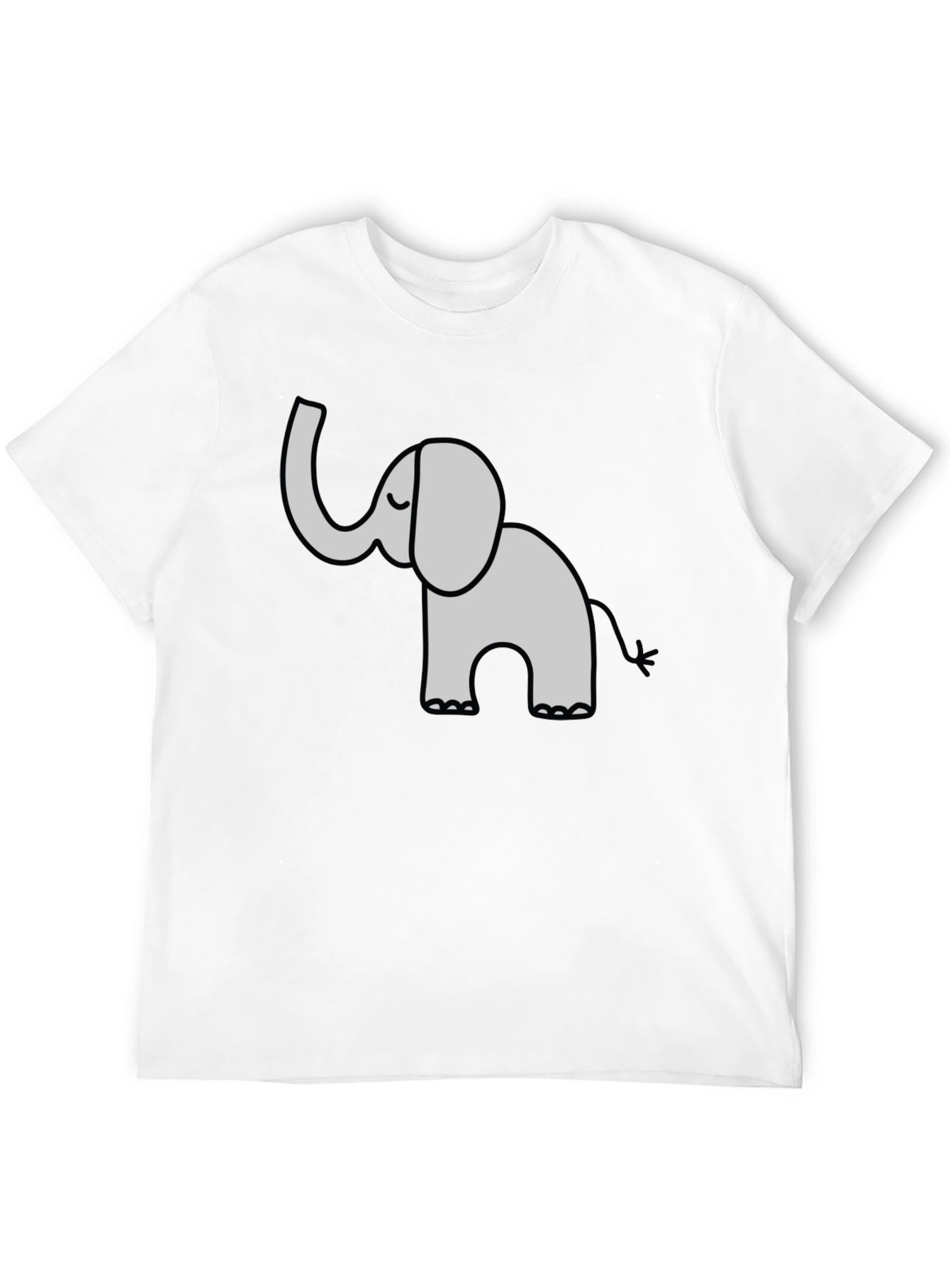 Elephant Graphic Tee - Cute & Casual