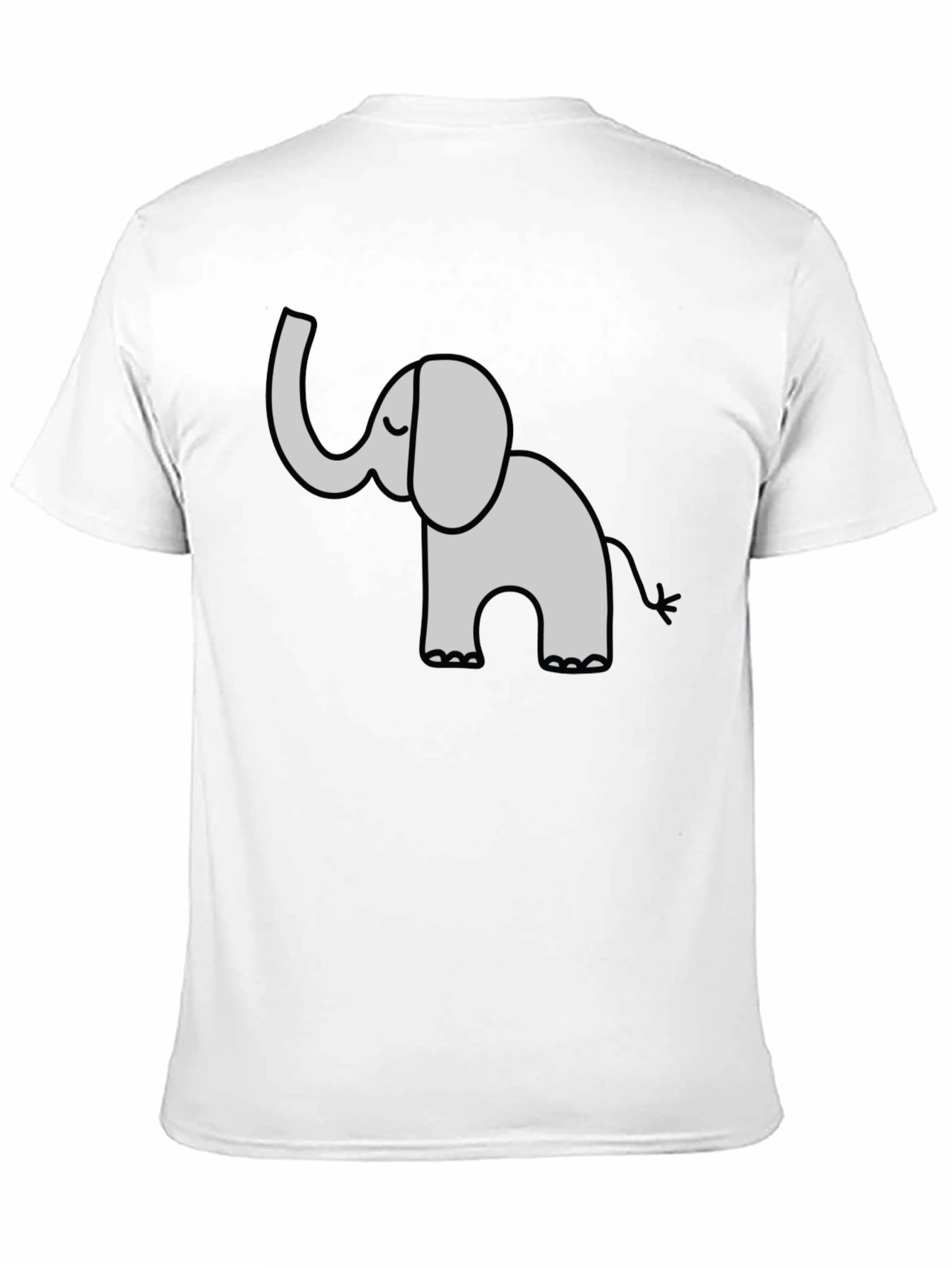 Elephant Graphic Tee - Cute & Casual