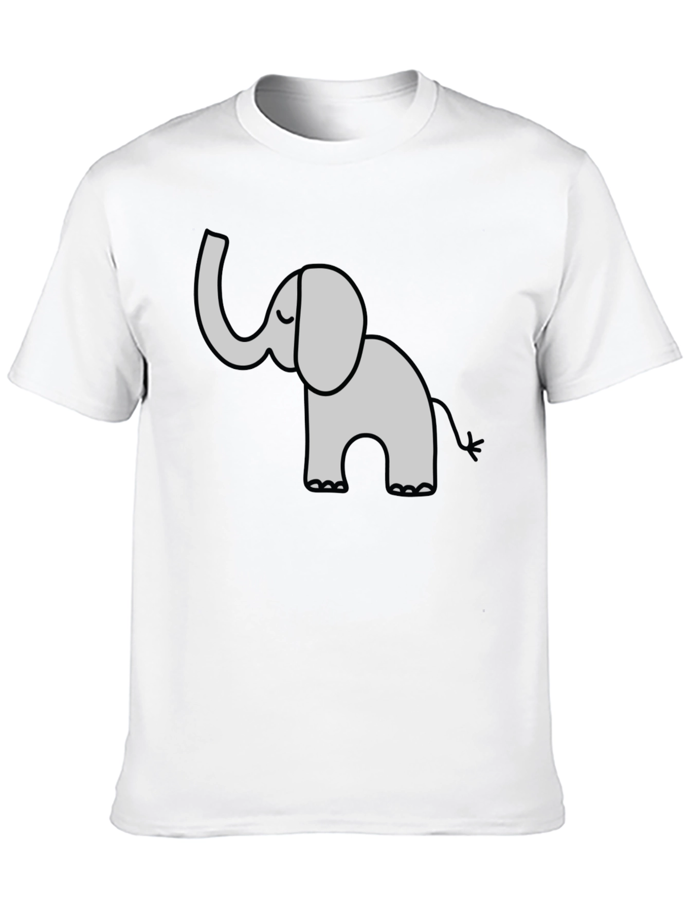Elephant Graphic Tee - Cute & Casual