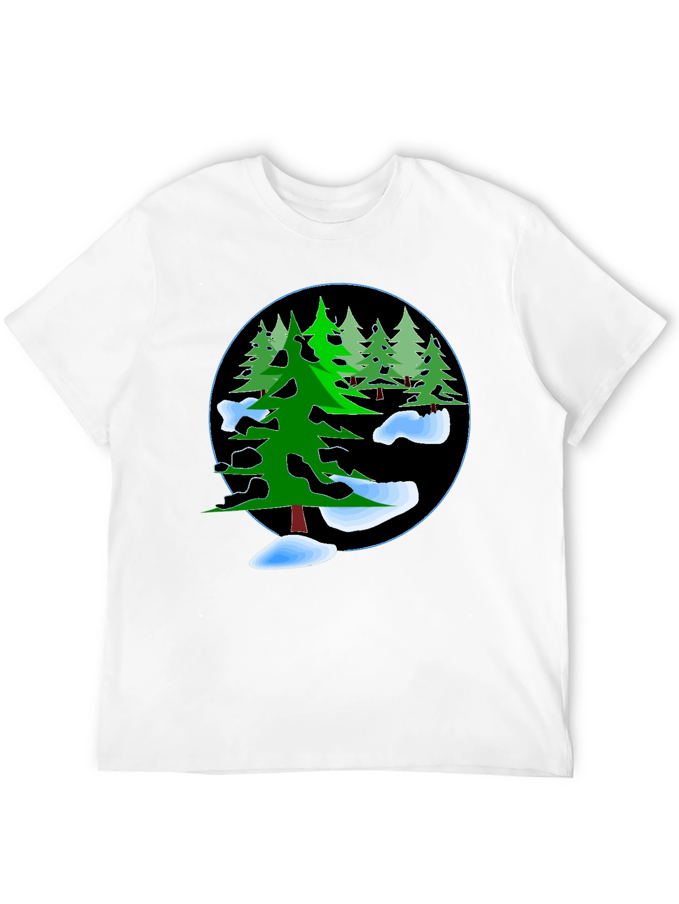 Winter Forest Graphic T-Shirt