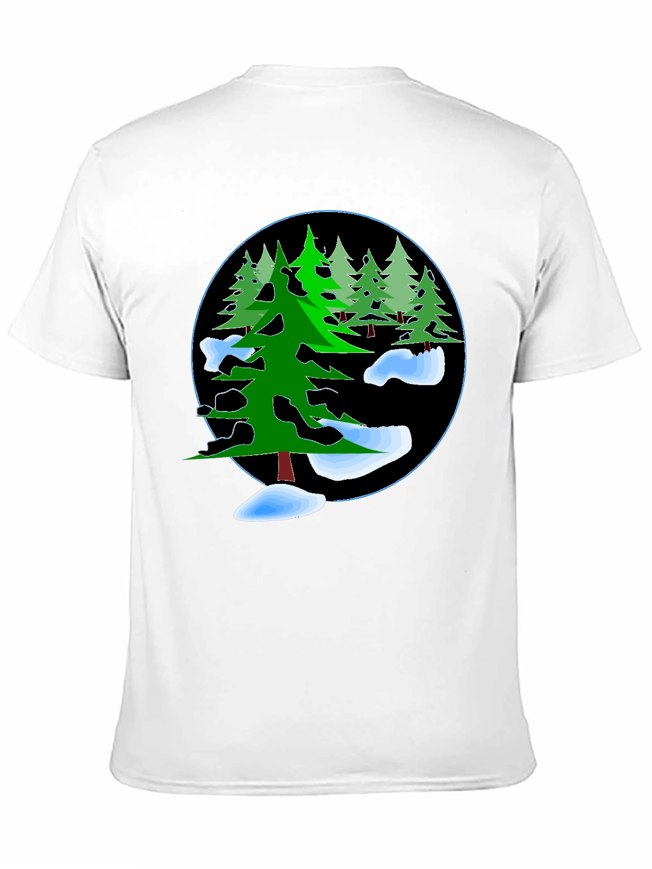 Winter Forest Graphic T-Shirt